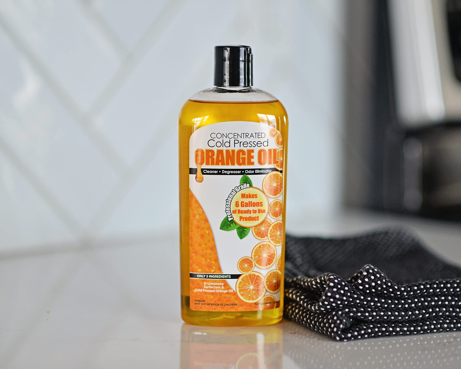 Cold Pressed Orange Oil Concentrate (12 Fl Oz)