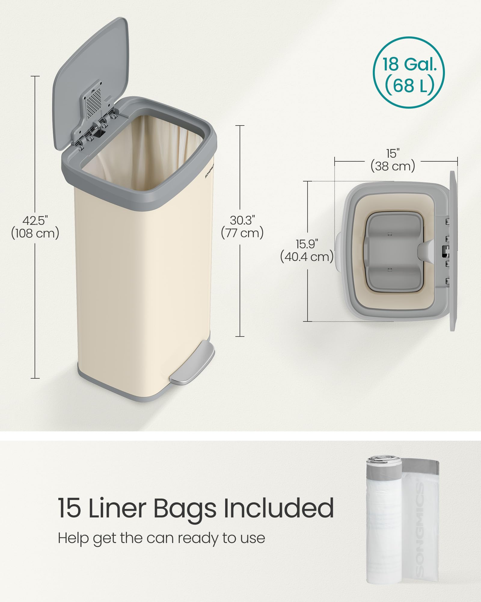 Kitchen Trash Can
