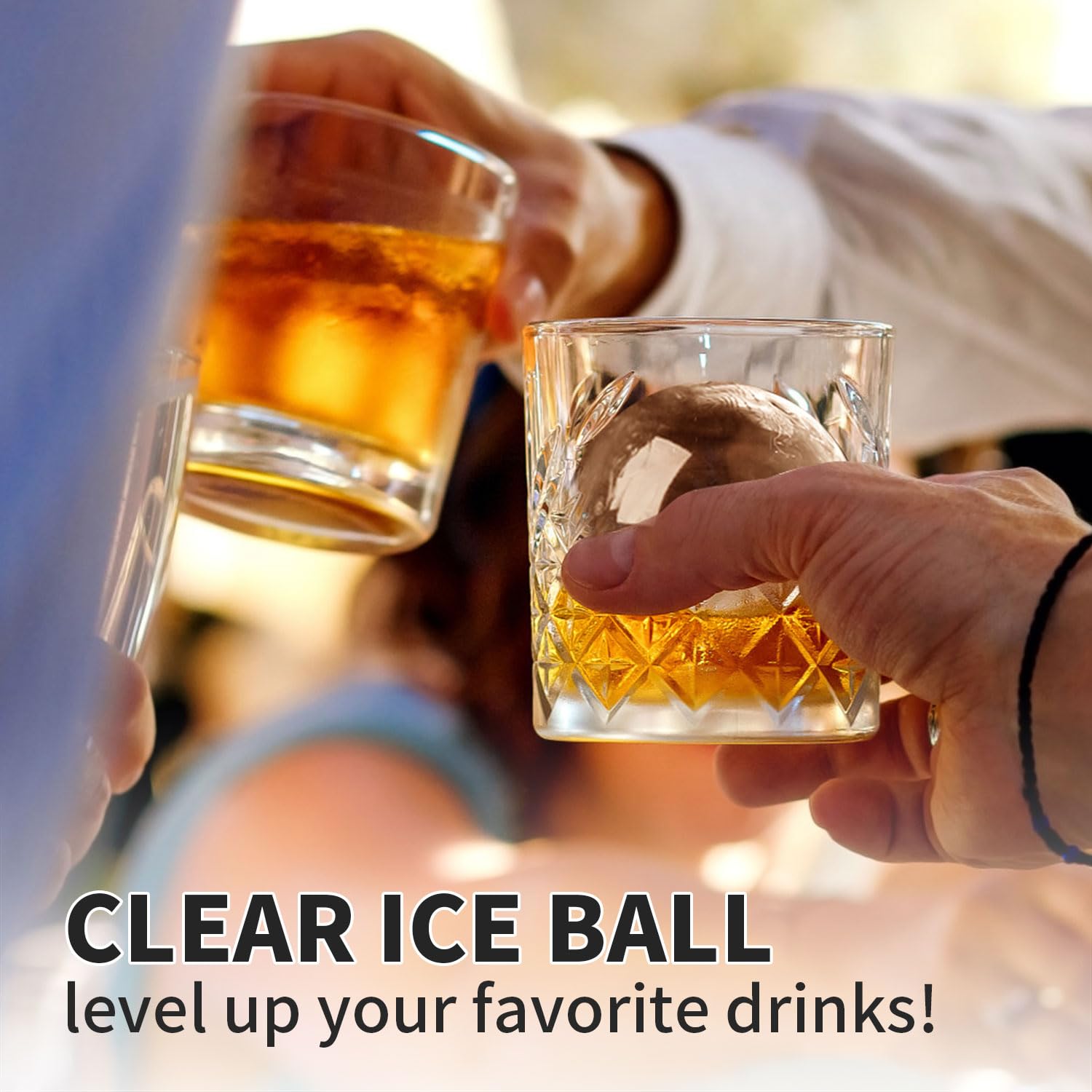 Clear Ice Ball Maker for Whiskey