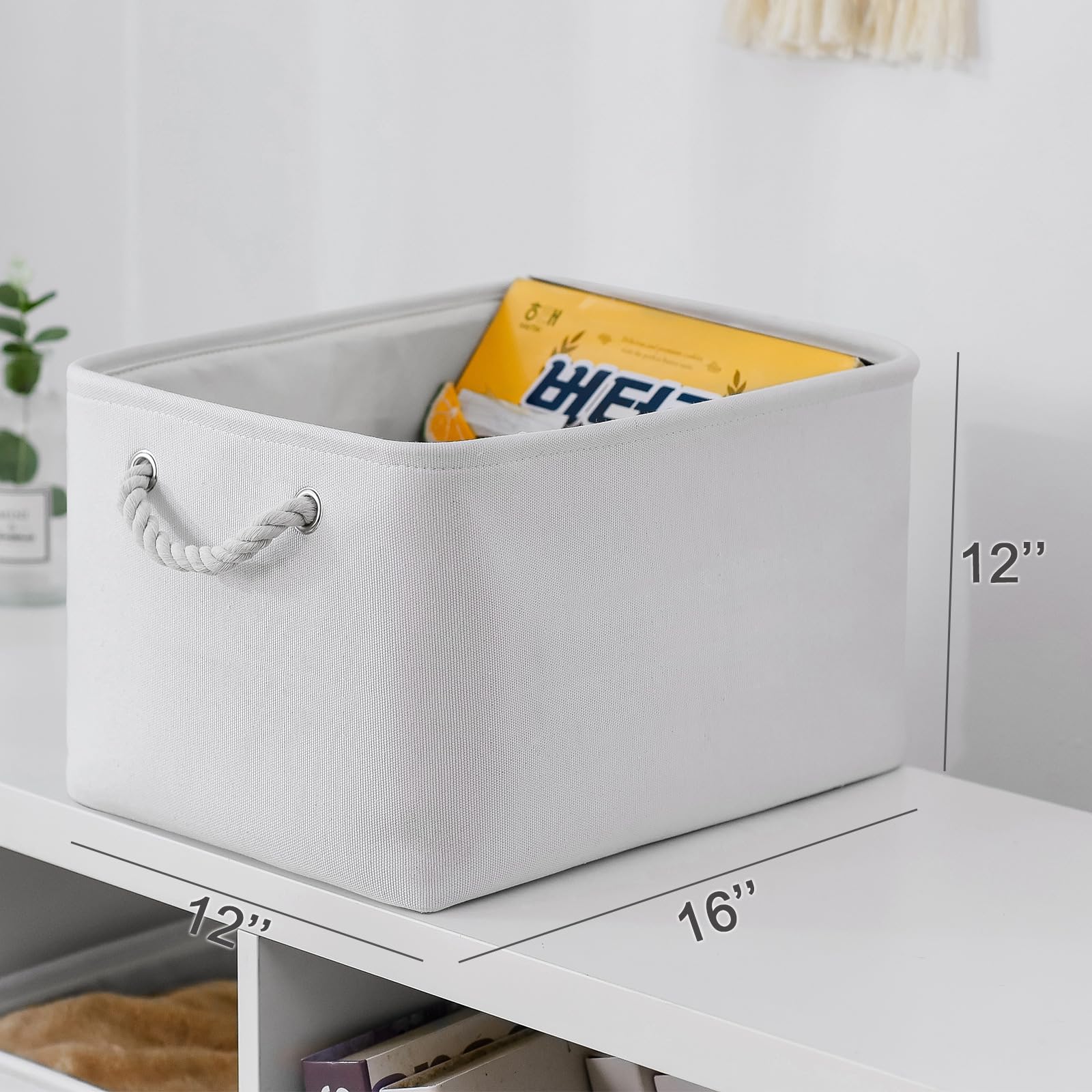 Storage Basket for Shelves (3 Count)