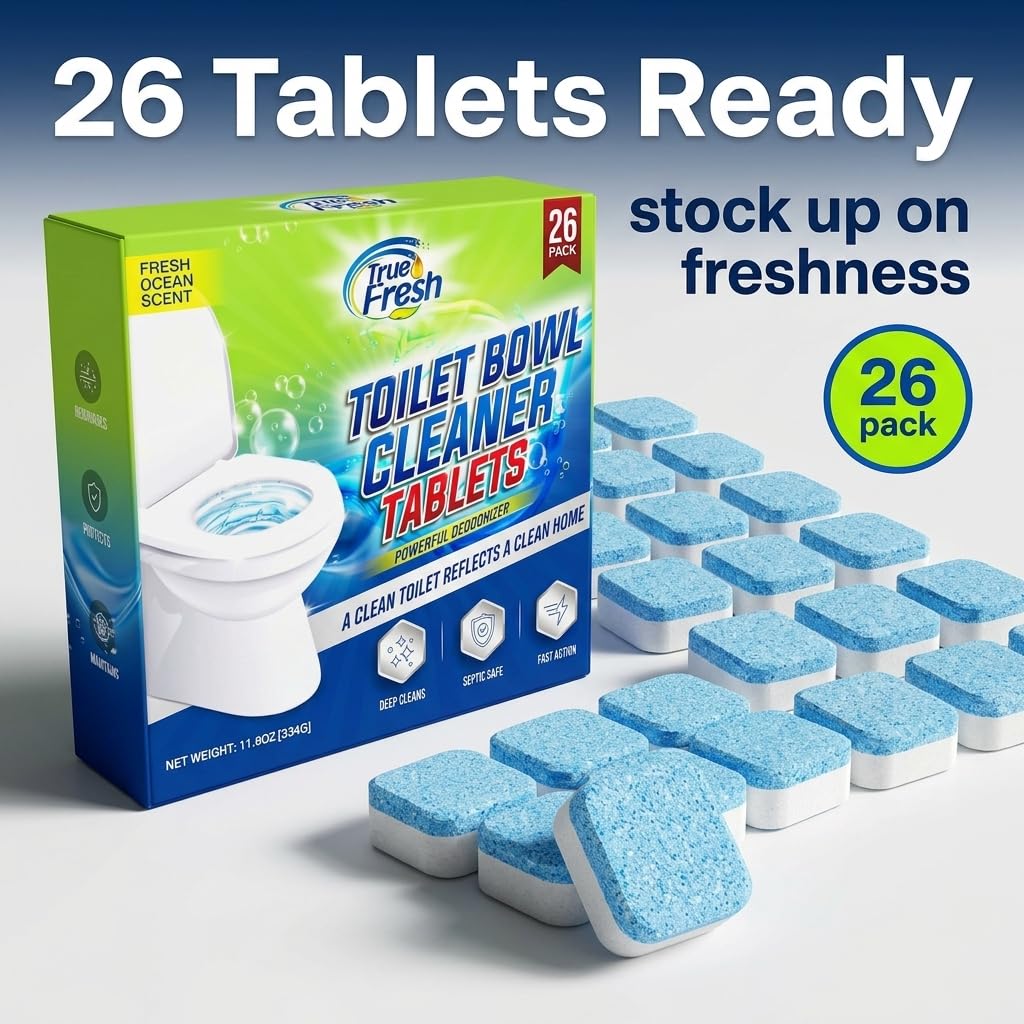 Toilet Bowl Cleaner Tablets (26 Count)