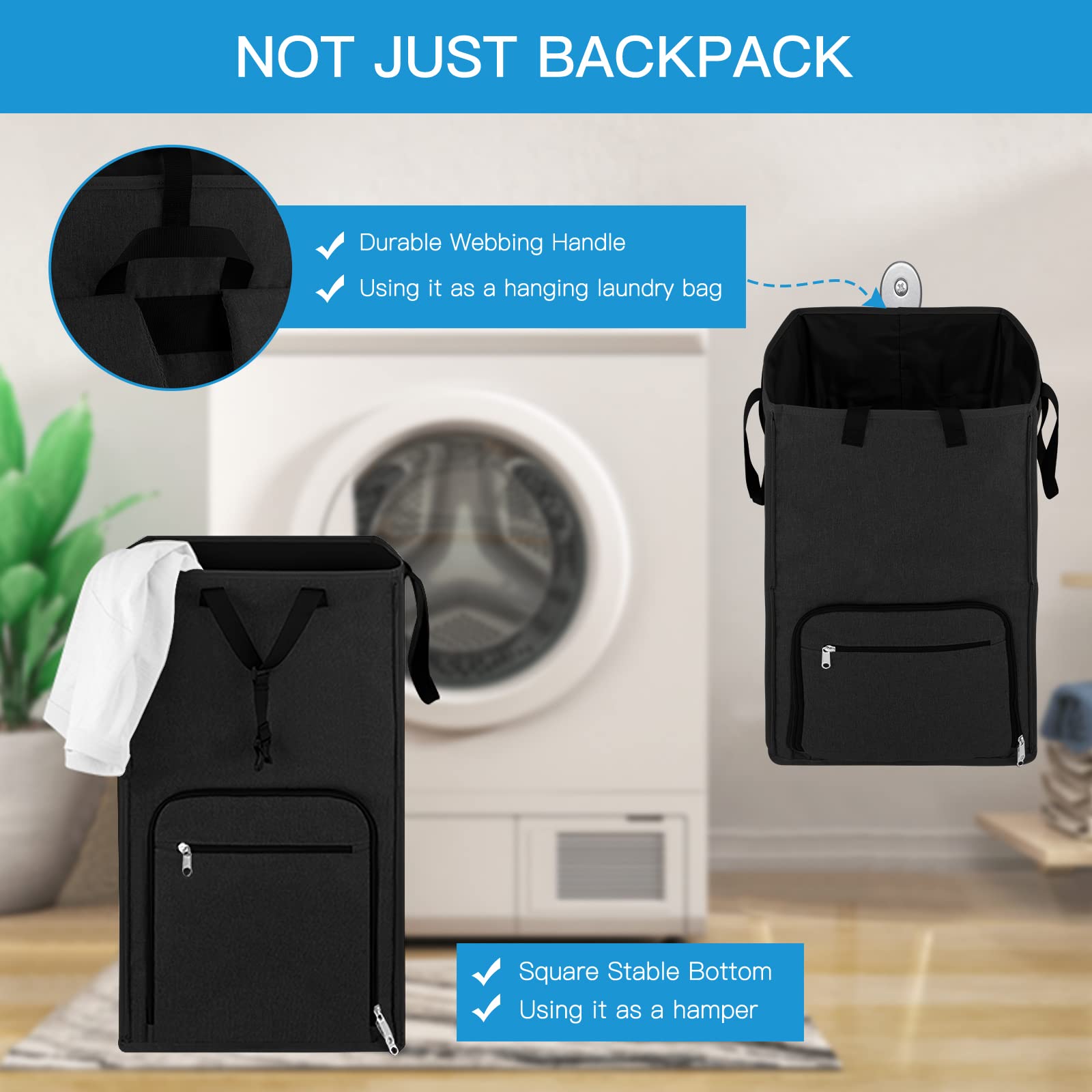 Laundry Backpack Bag