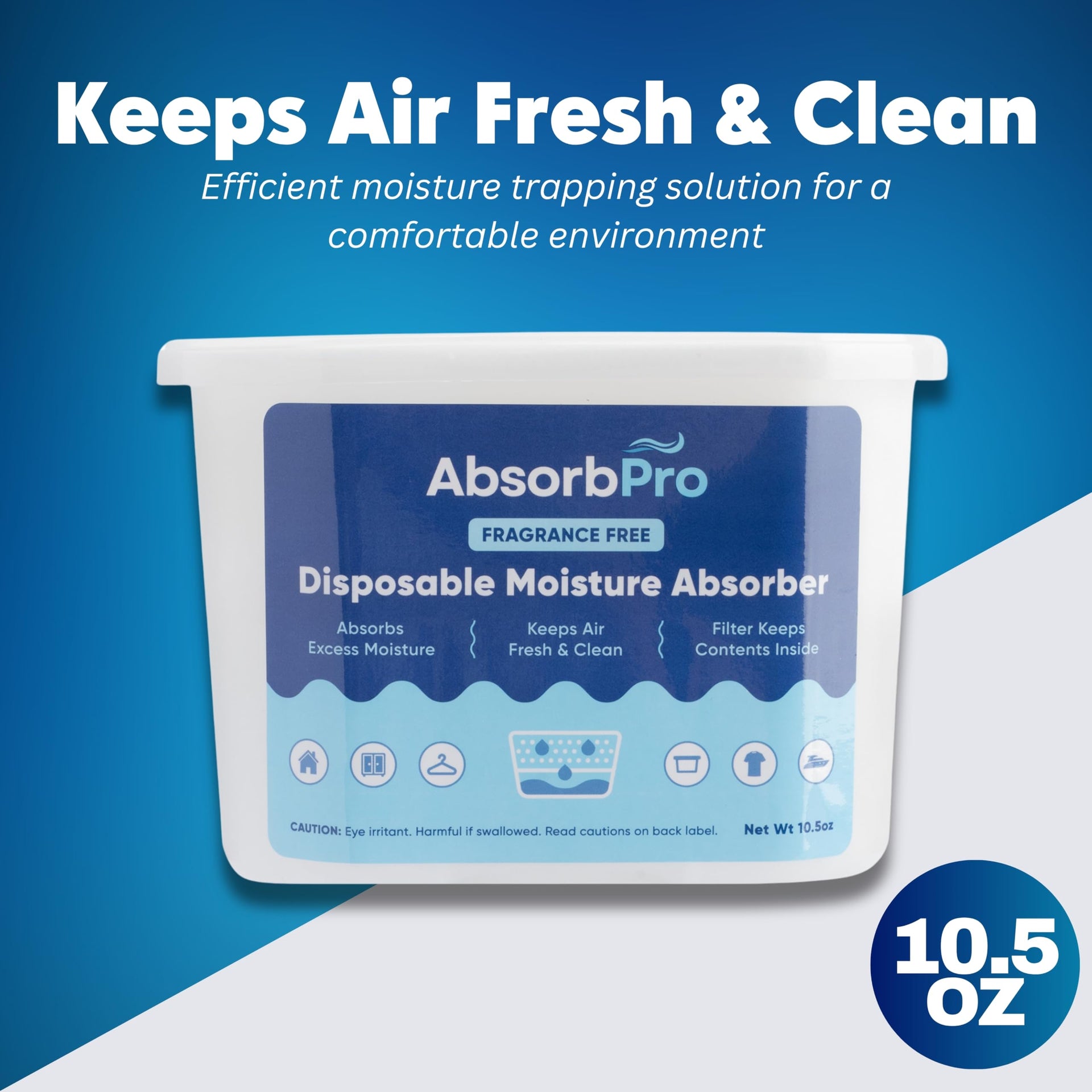 Moisture Absorber Tub 10.5 oz (6 Count)