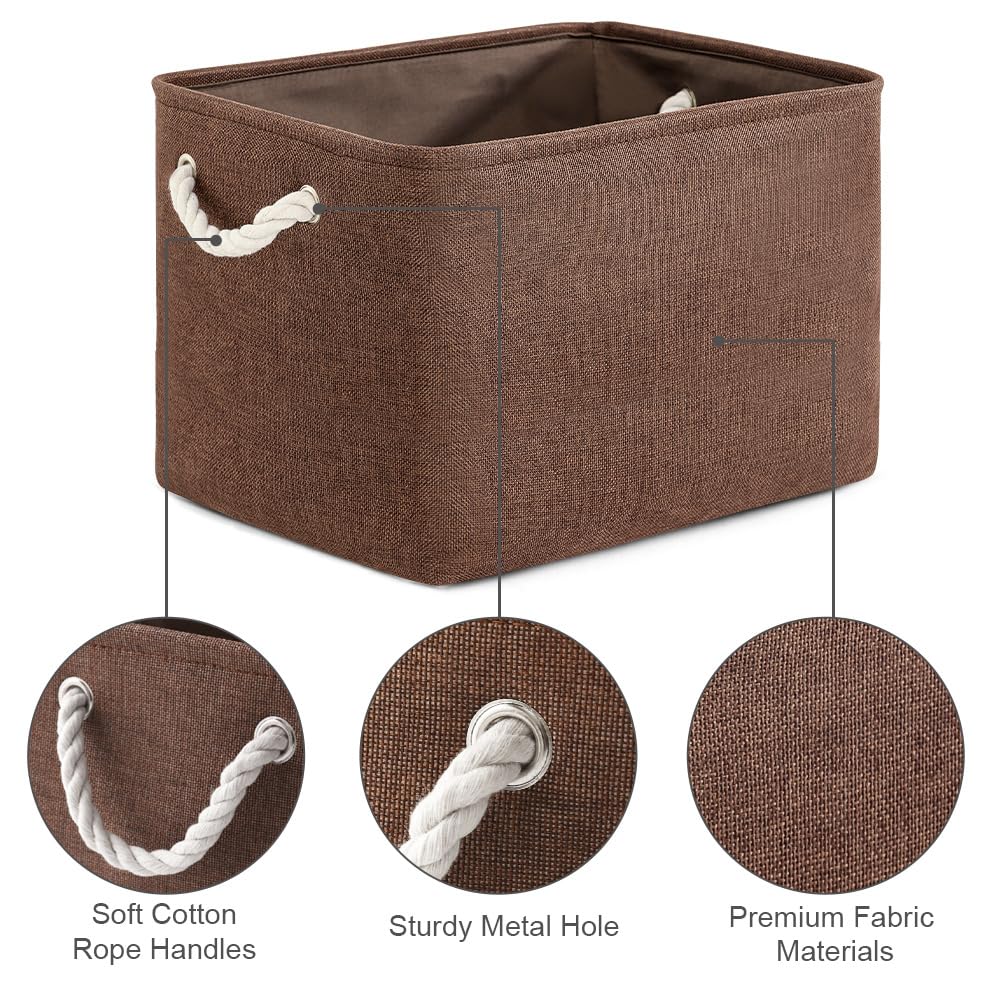 Organization and Storage Basket for Shelves (3 Count)