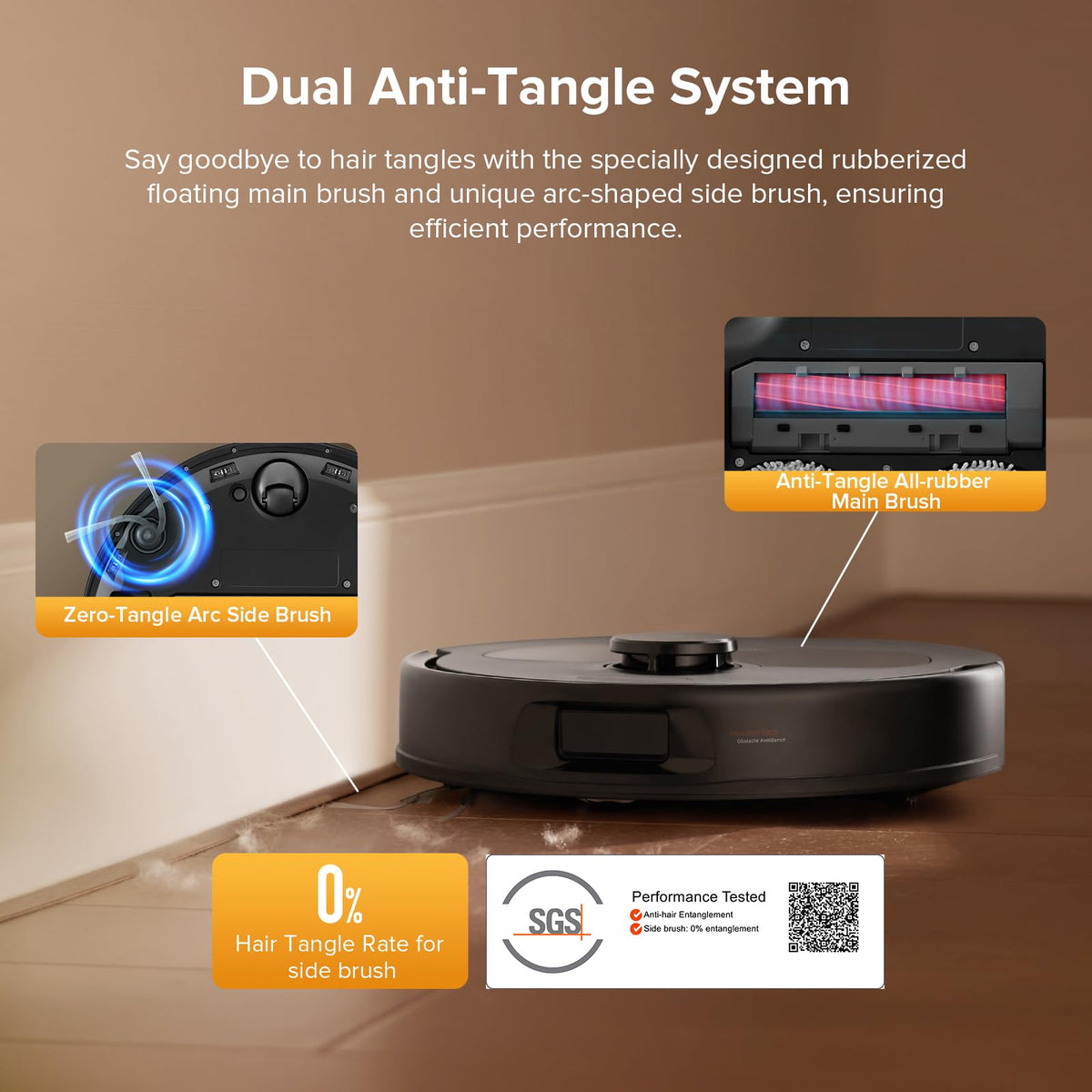 QV 35S Robot Vacuum and Mop