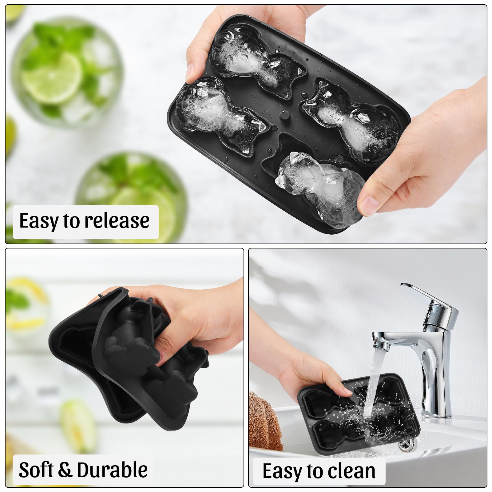 Silicone Ice Cube Tray