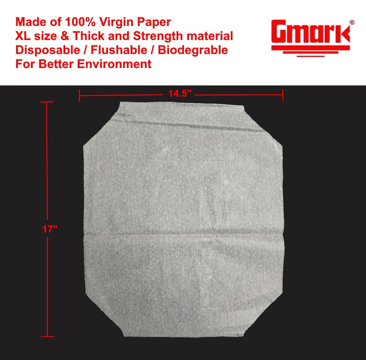 Paper Toilet Seat Covers (1000 Count)