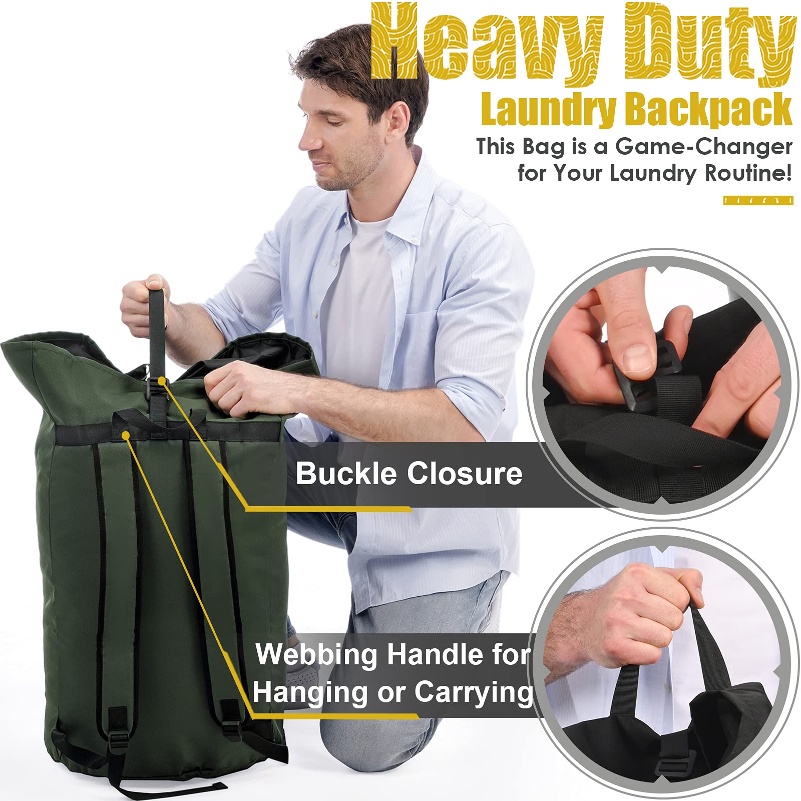 Backpack Laundry Bag