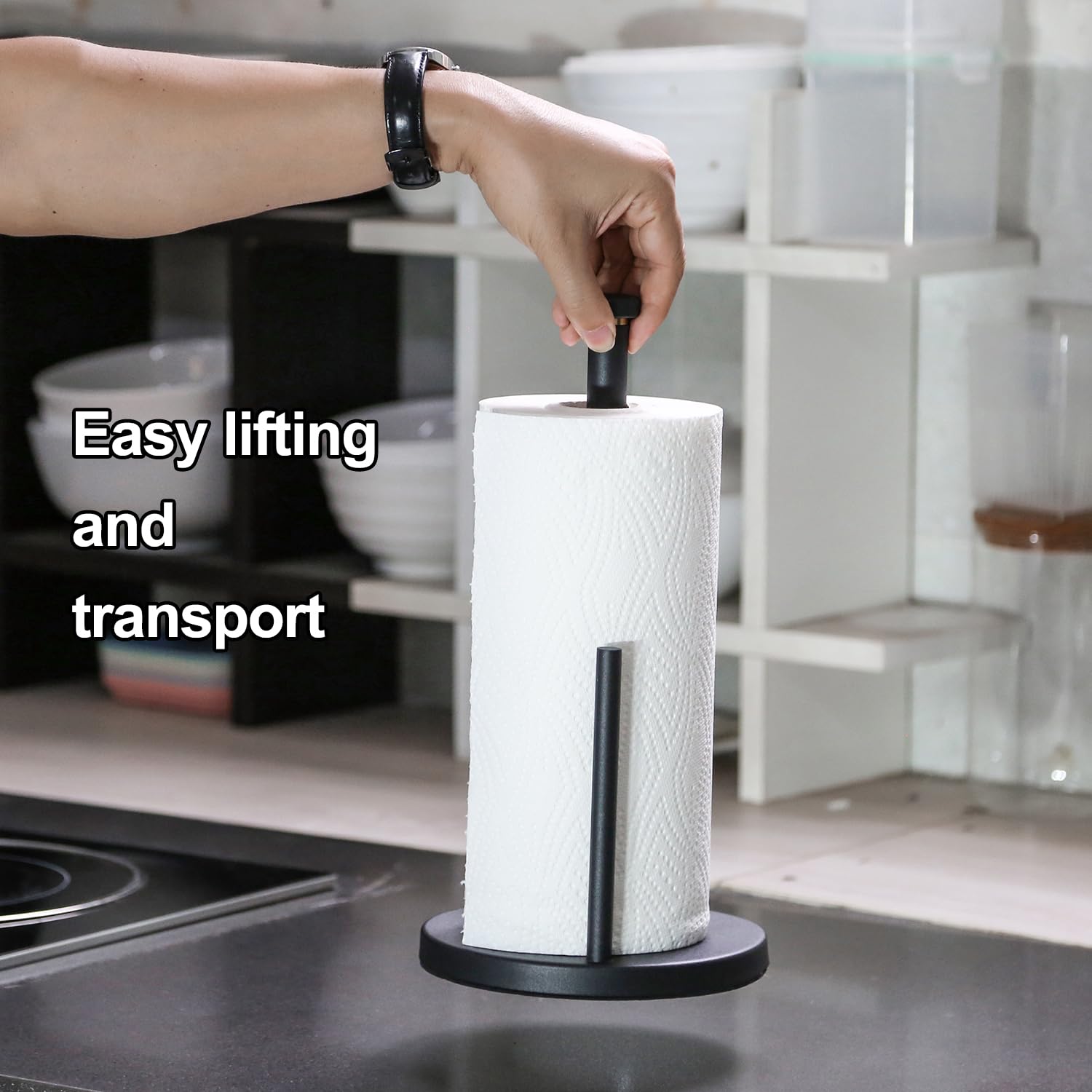 Weighted Base Paper Towel Holder Countertop