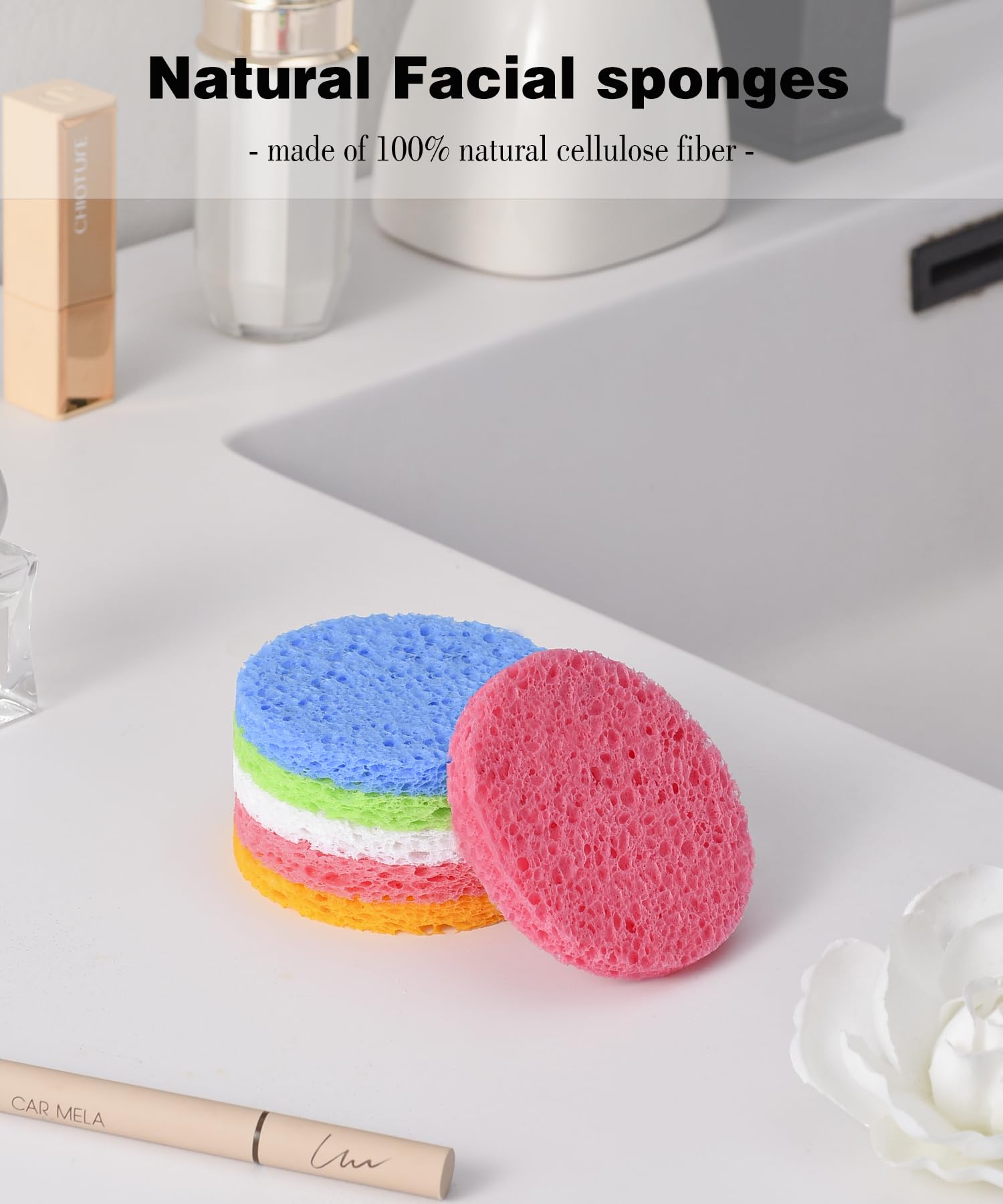 Facial Sponges (50 Count)