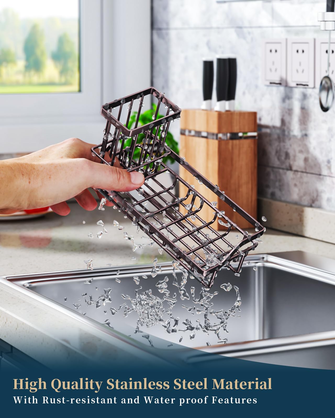 Sink Caddy Kitchen Organizer