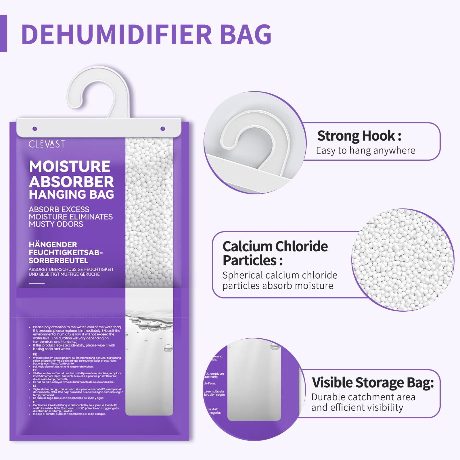 Moisture Absorbers Packets (6 Count)