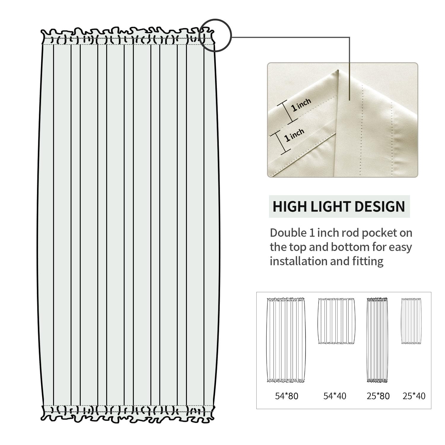 French Door Curtains