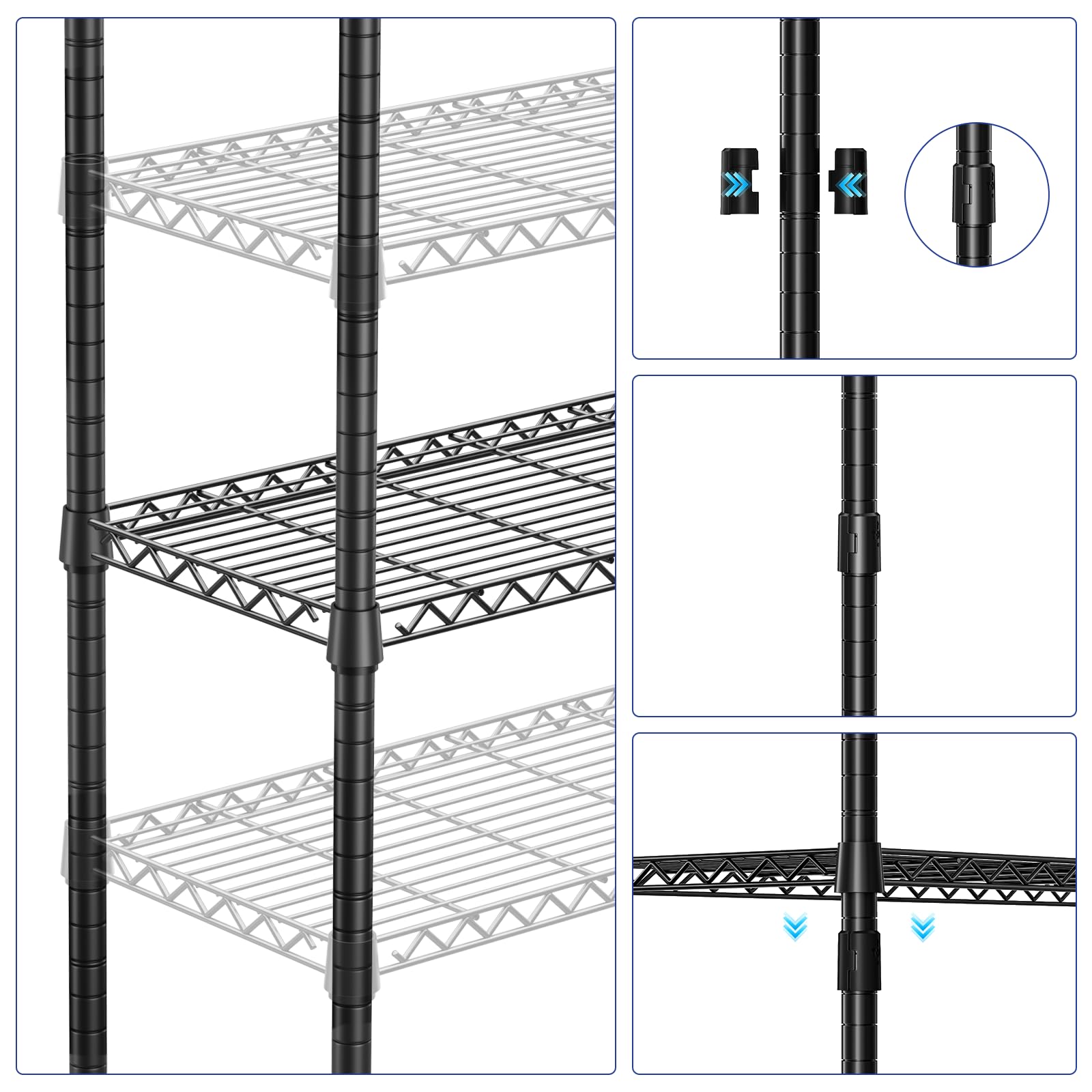 Heavy Duty Wire Rack Shelf