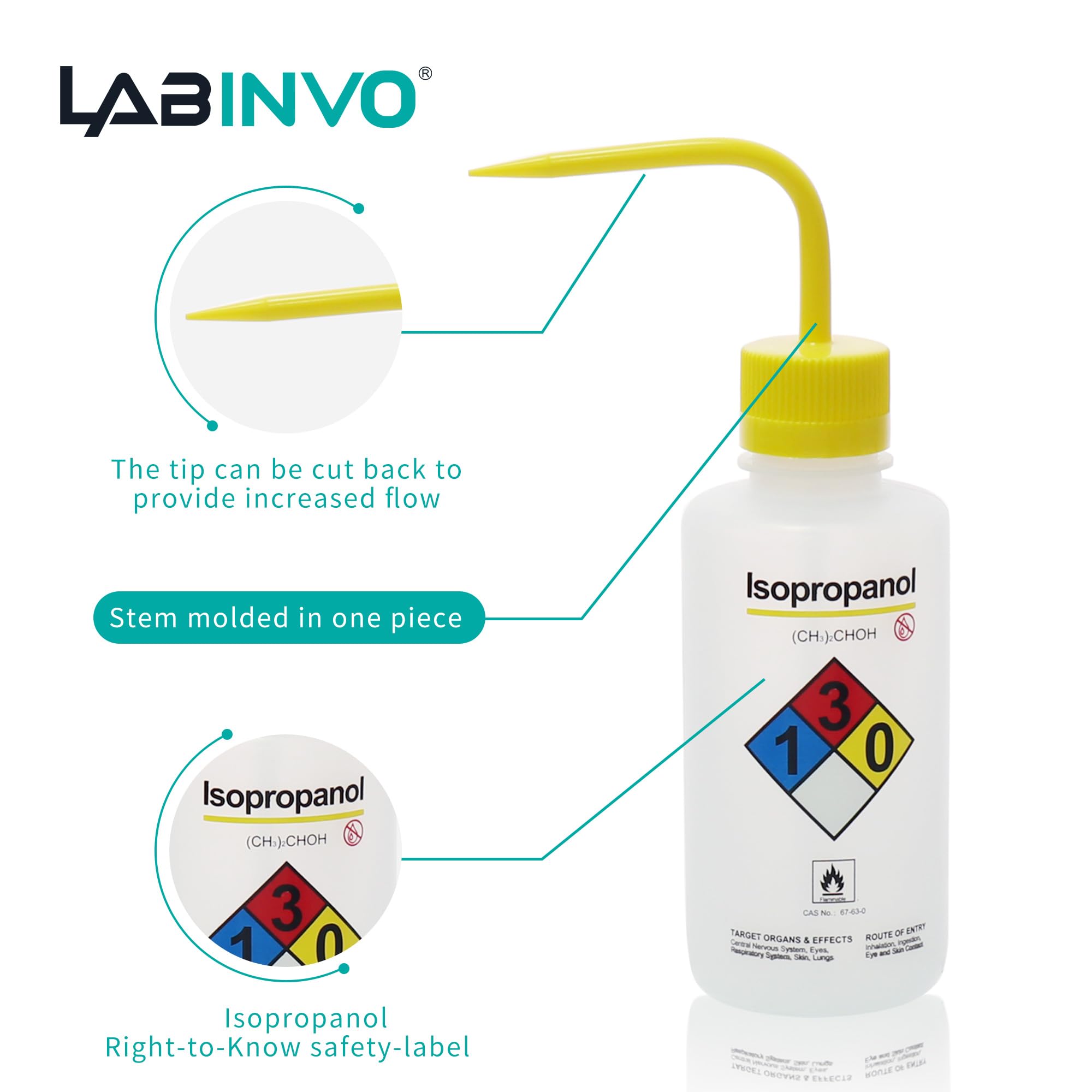 Isopropanol Wash Bottle