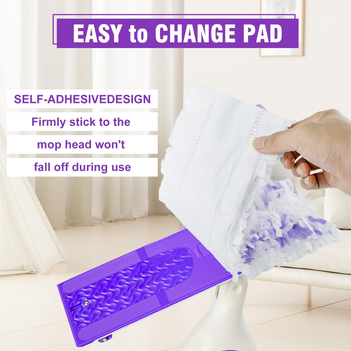 40 Pack Disposable Power Mop Refills for Swiffer Power Mop (40 Count) - ModHome Supplies