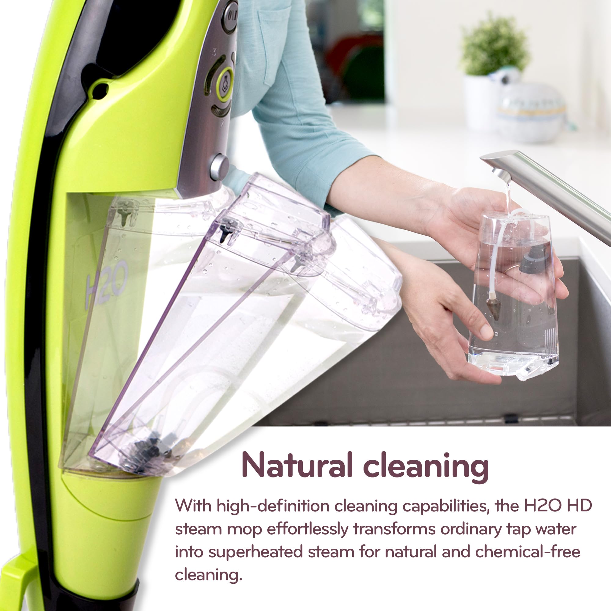 HD Steam Mop & Handheld Steam Cleaner