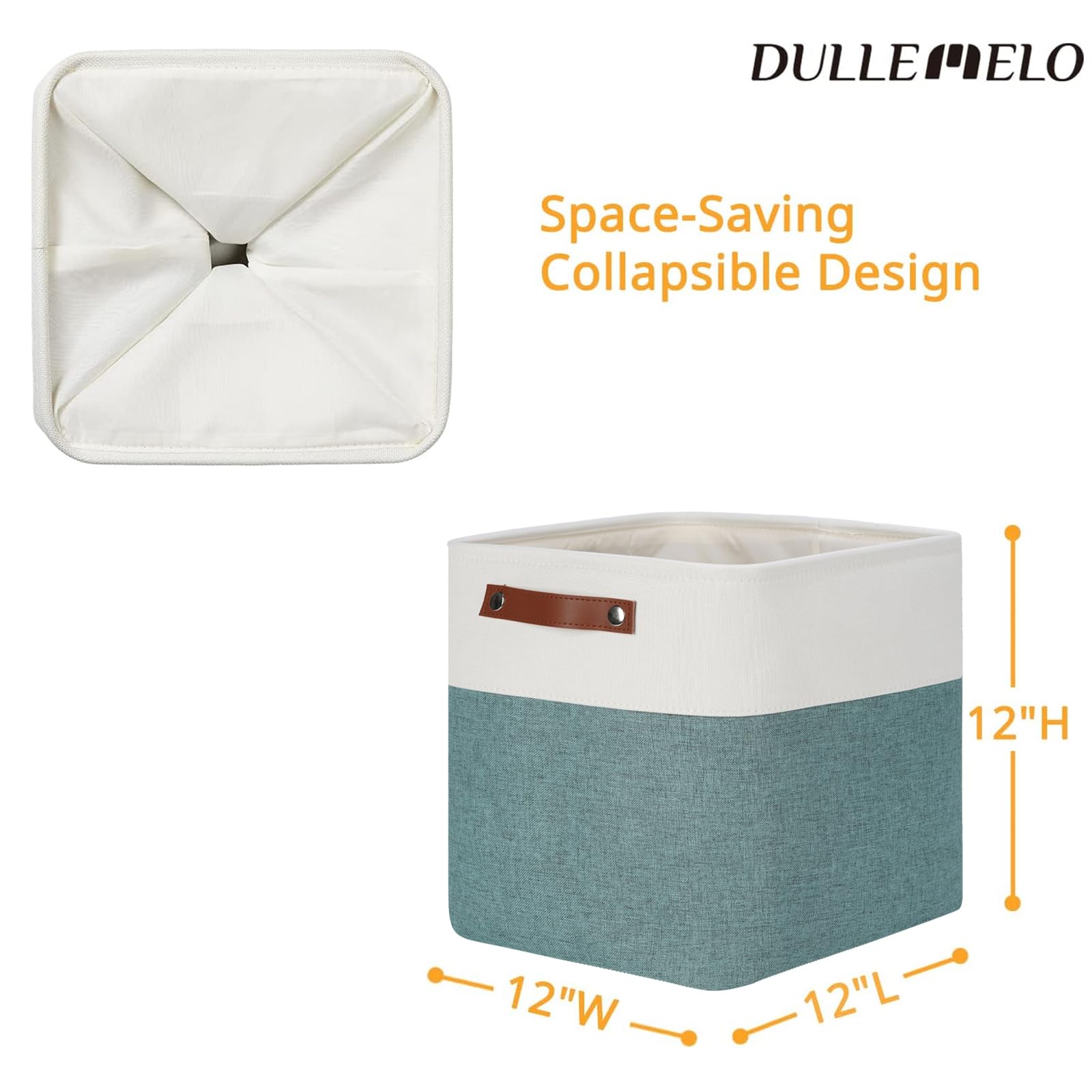 Set Of 4 Cube Storage Bins (4 Count)