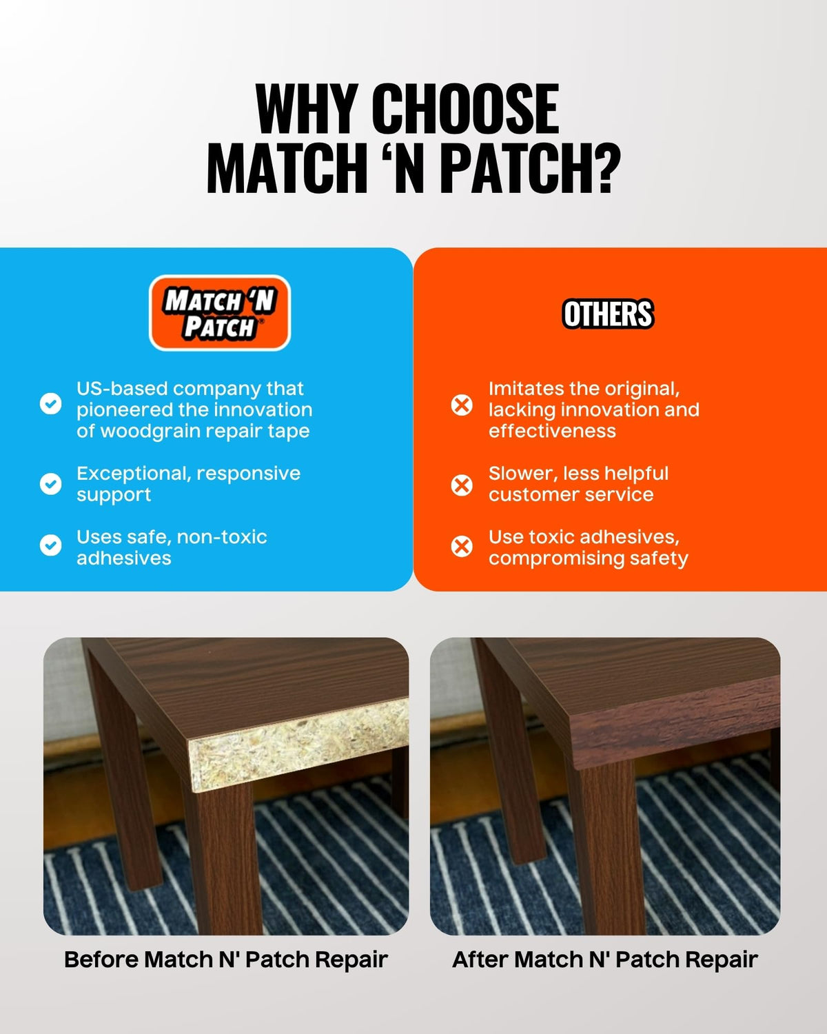 Project+ Wood Grain Repair Tape