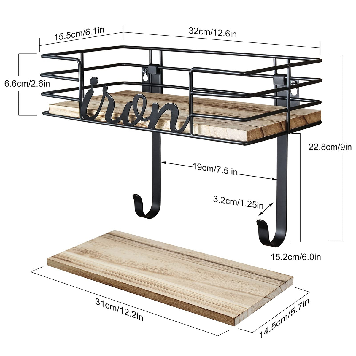 Hanger wall mount