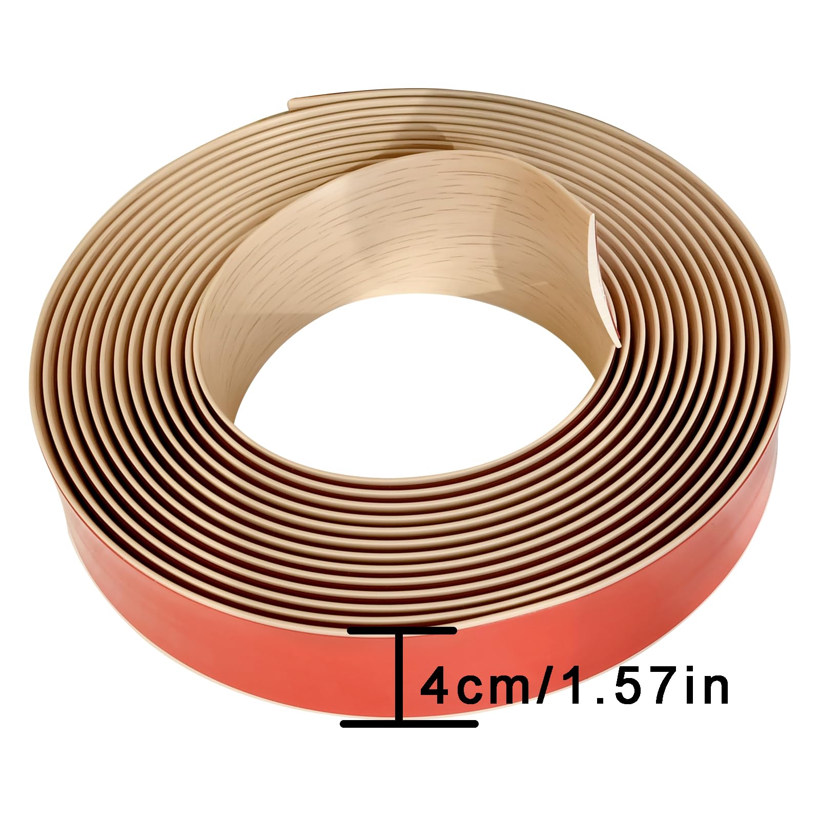 Floor Transition Strip & Self Adhesive Floor Vinyl Floor Edge Trim Laminate Floor Gap Covering Joining Strip (236 Foot)