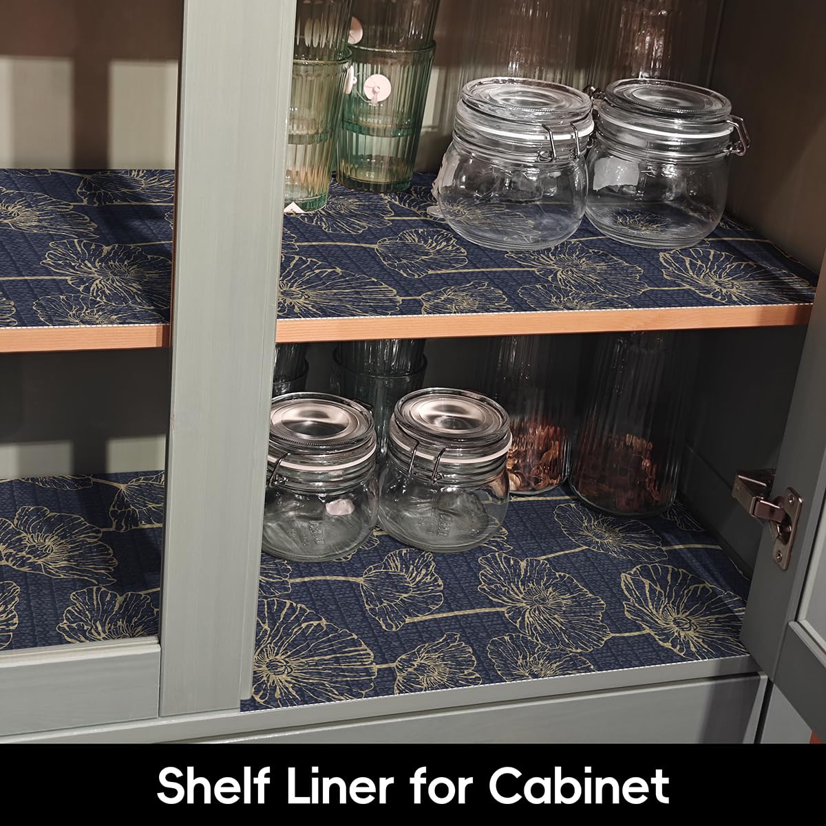 Lotus Drawer Liner for Dresser (9.67 Sq Ft)