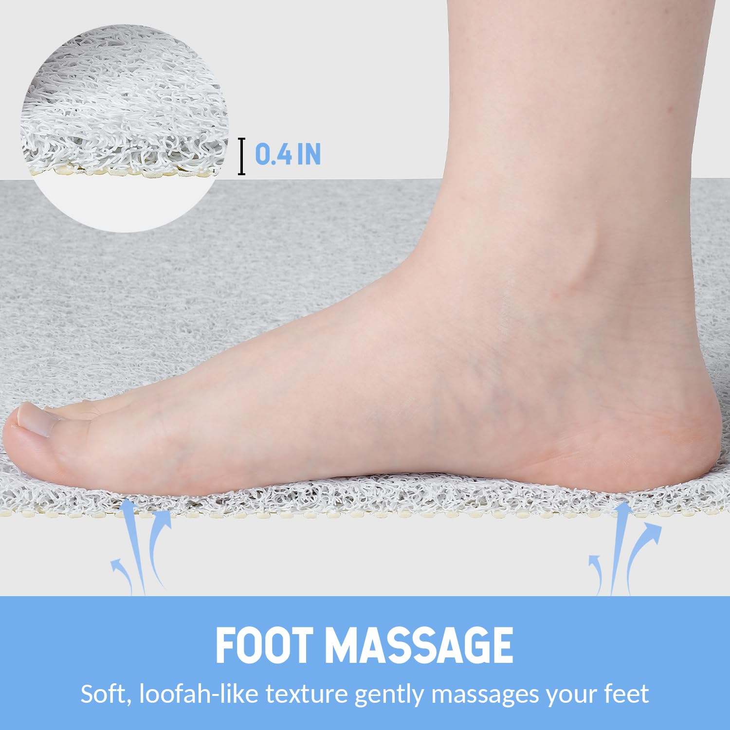Non Slip Bathtub Mat (2 Count)