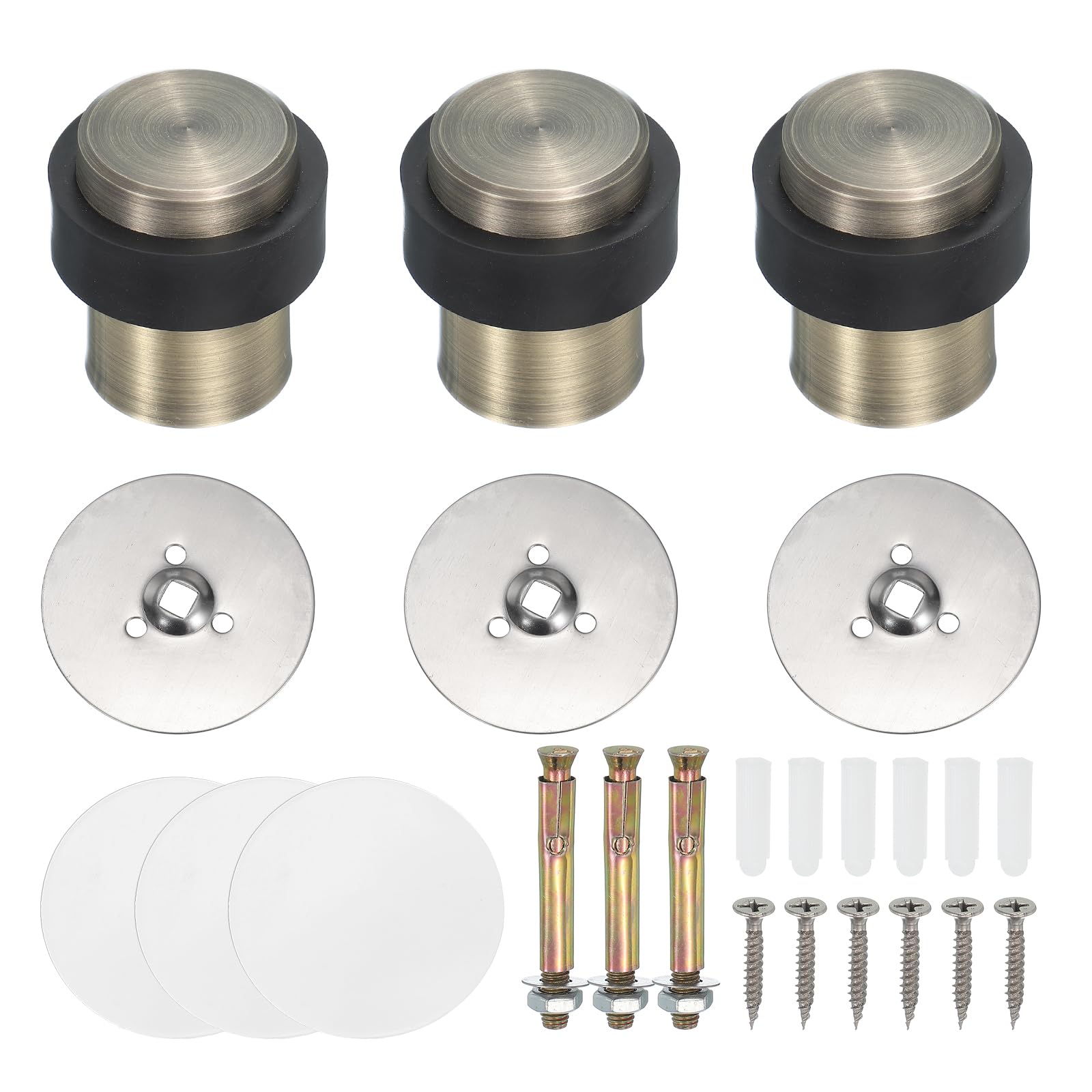 3Set Round Door Stoppers
