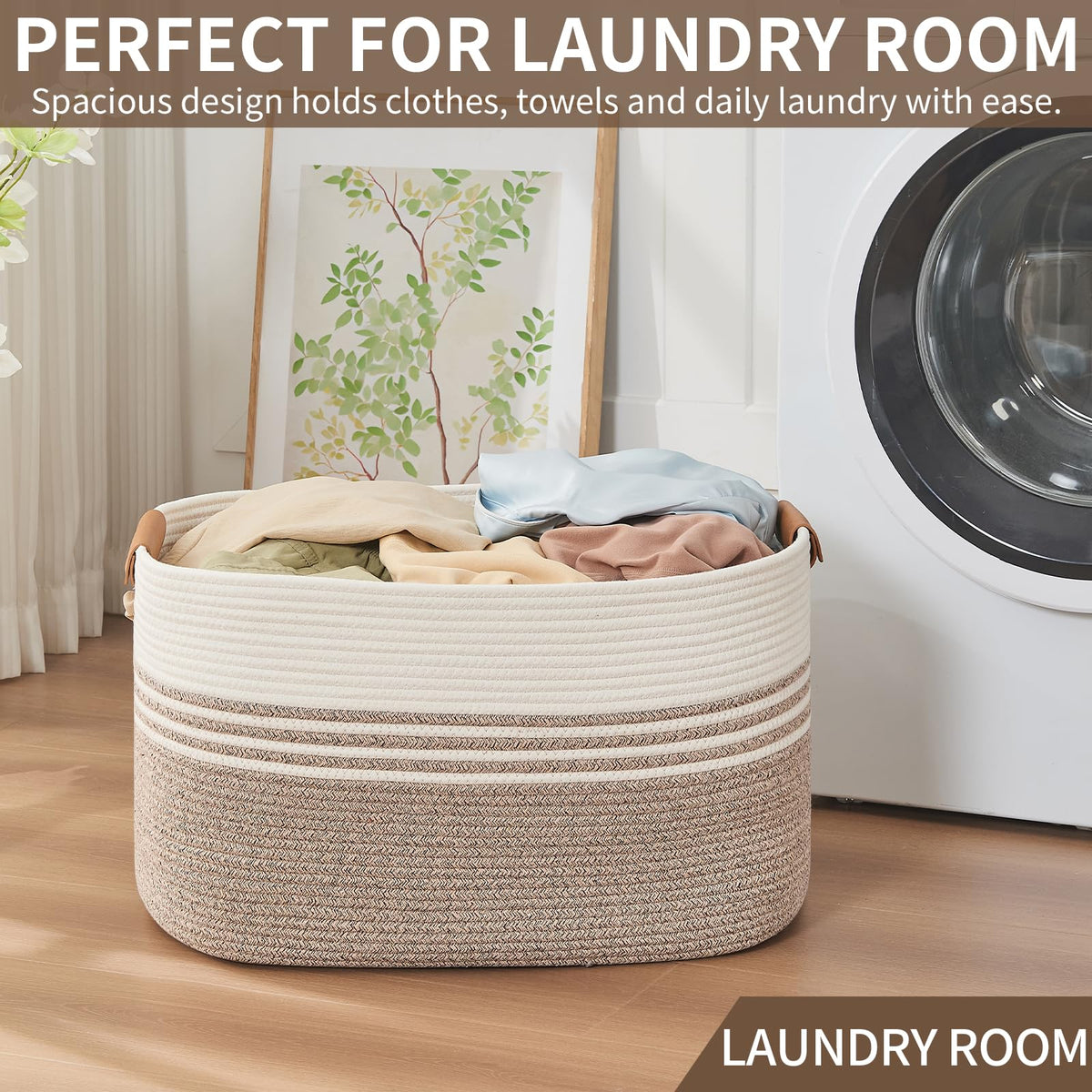 Laundry Hamper with Handles