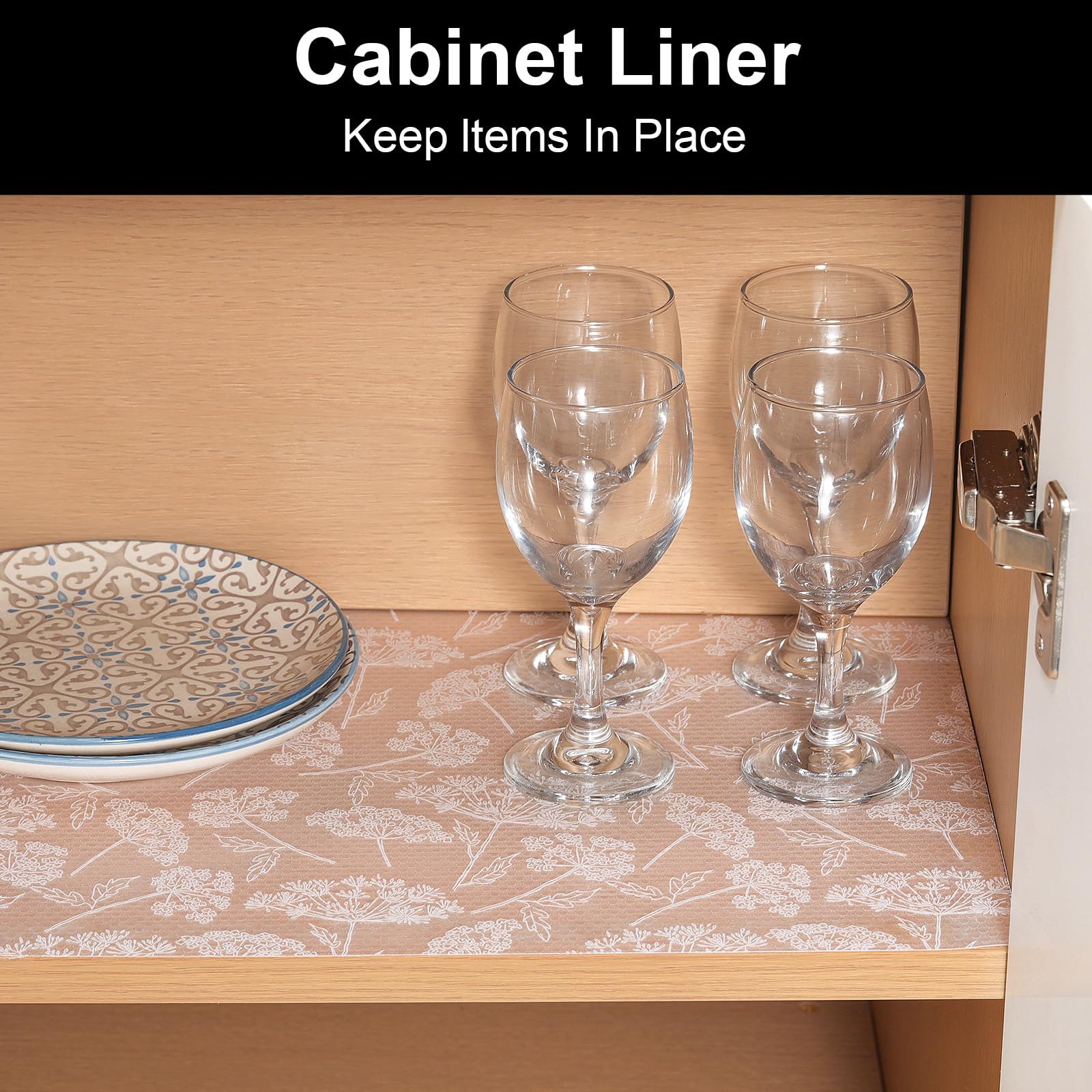 Shelf Liners for Kitchen Cabinets