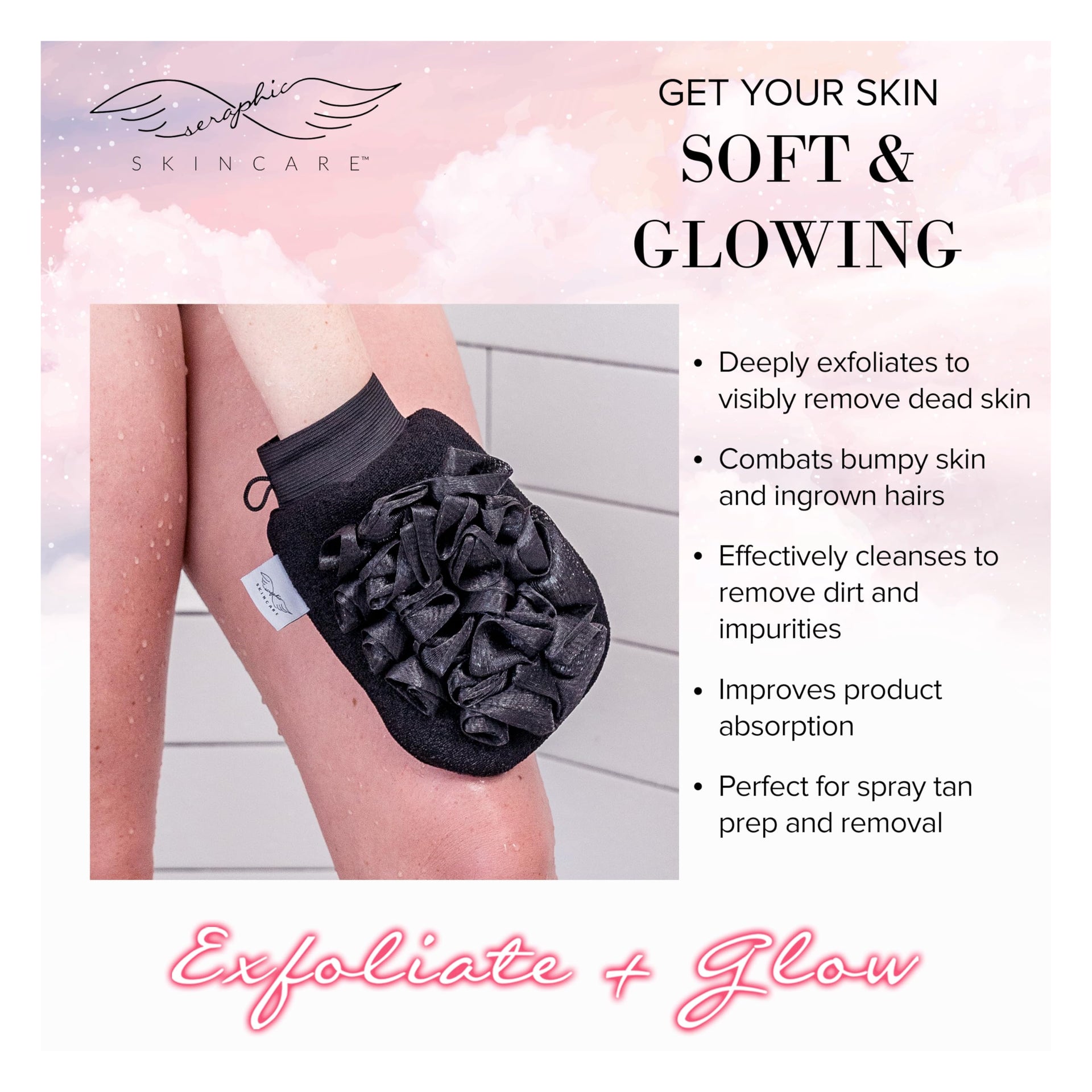 Ultra Luxe Korean Exfoliating Mitt