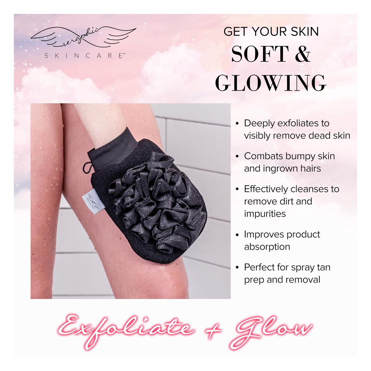 Ultra Luxe Korean Exfoliating Mitt