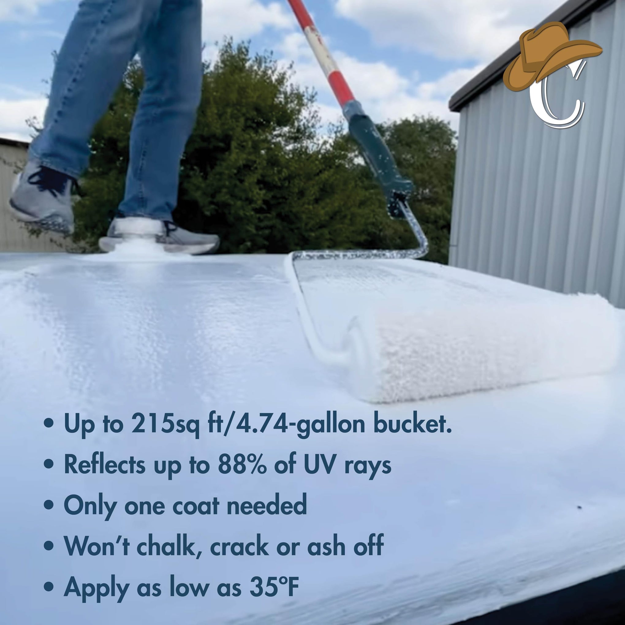 Countryman Silicone Roof Coating (608 Fl Oz)