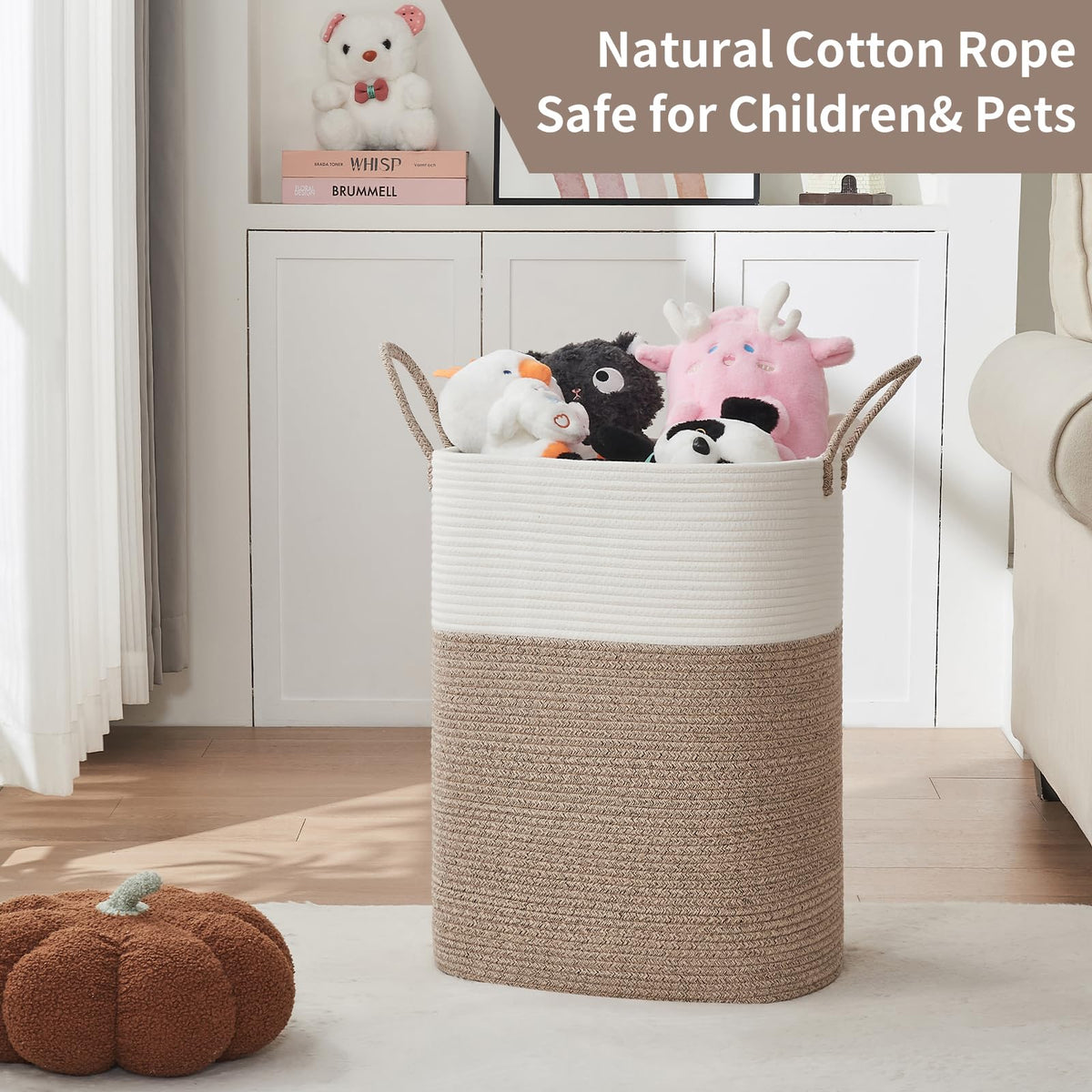 Laundry Basket with Handles
