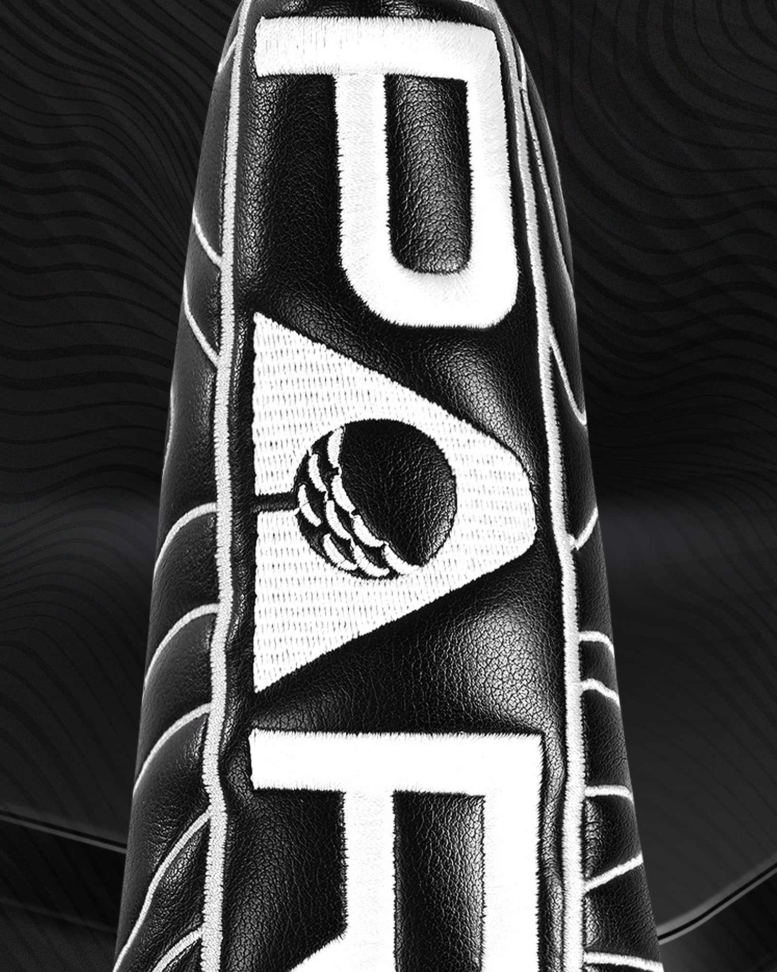 Golf Blade Putter Cover Headcover Club Protector Par Putter Head Covers Magnetic Bar Closure for Scotty Cameron Taylormade Odyssey Black Color
