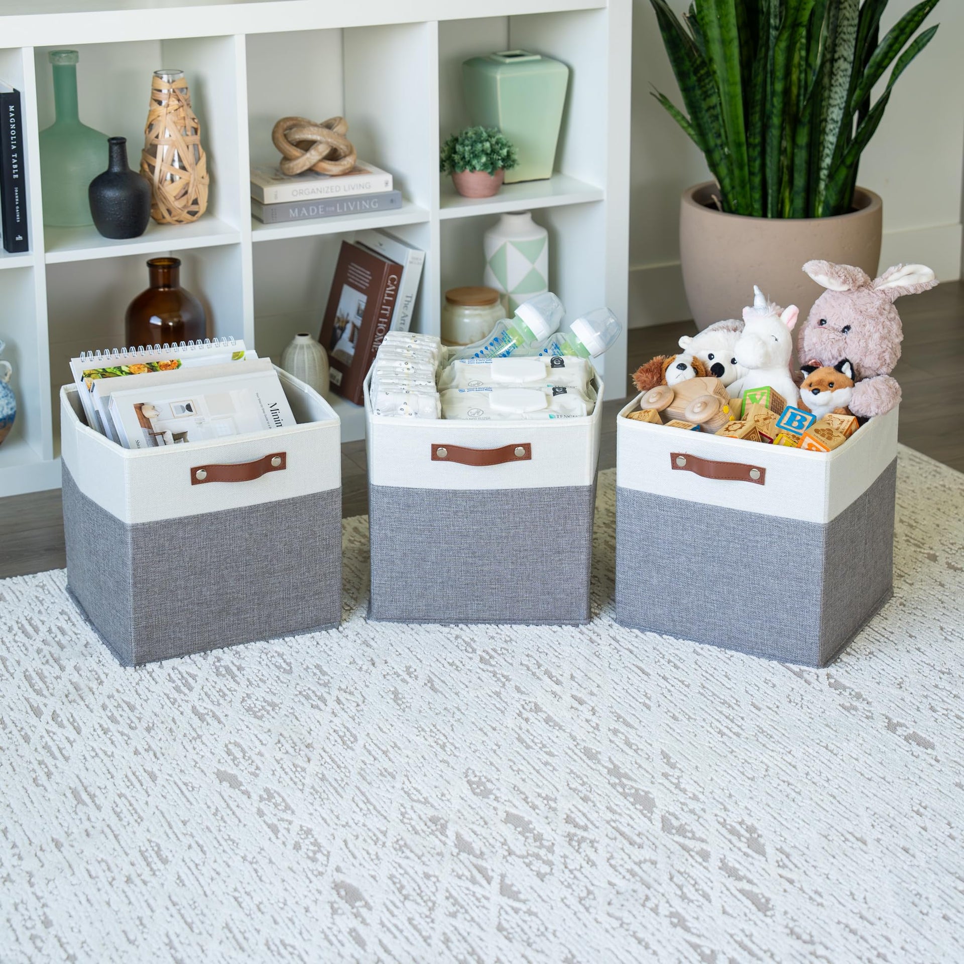 12x12 Cube Storage Bins (4 Count)