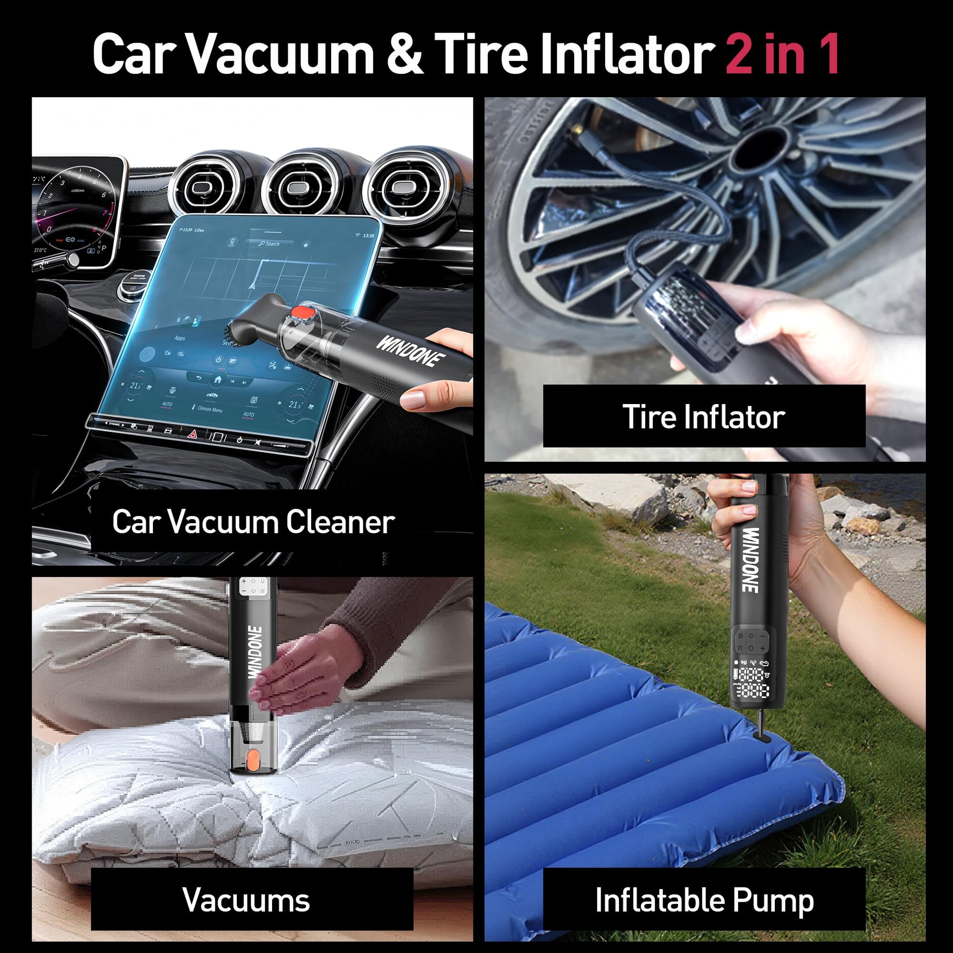 Car Vacuum 12000Pa 2