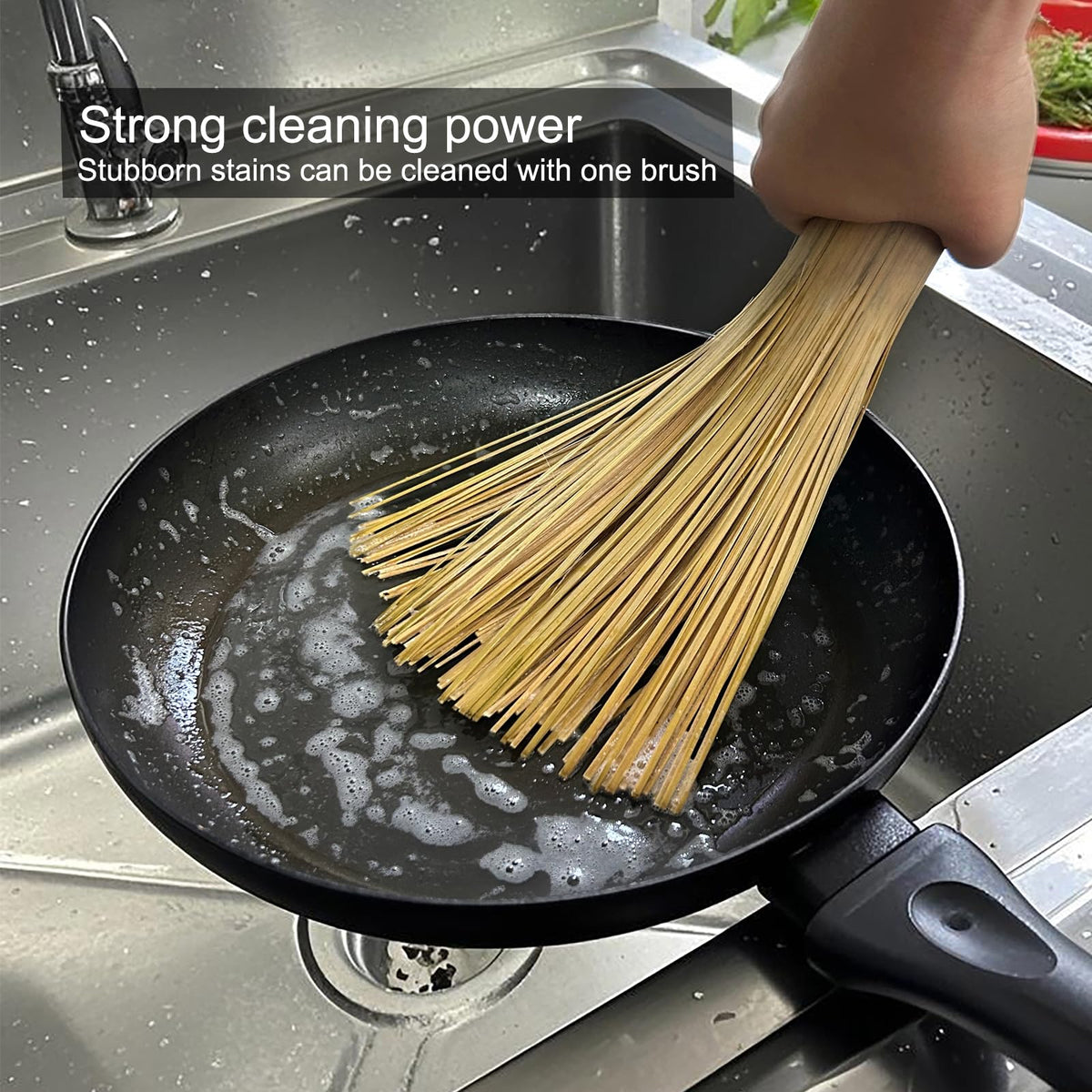 Bamboo Wok Brush 2 Pack (2 Count)