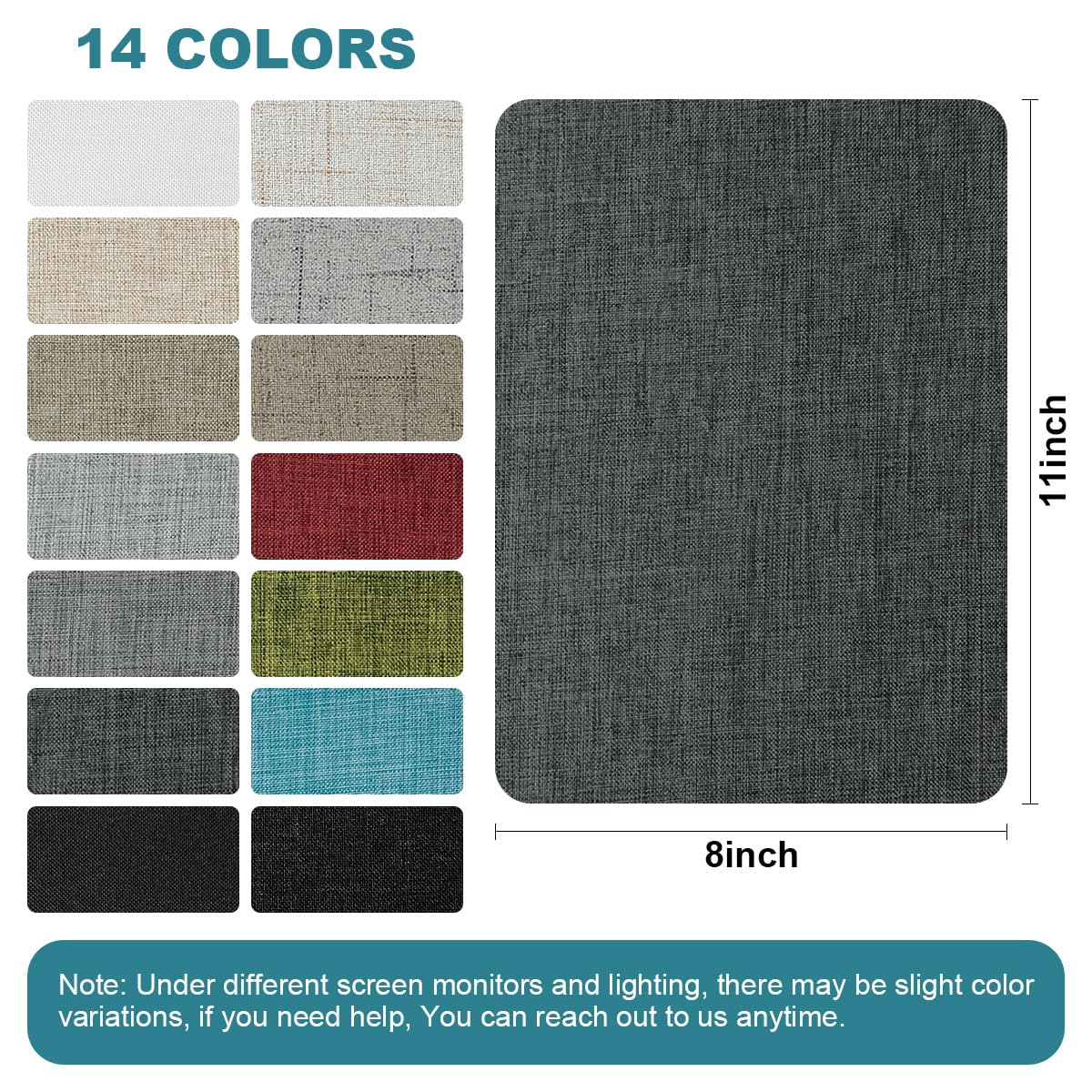 2Pcs Linen Repair Patches (2 Count)