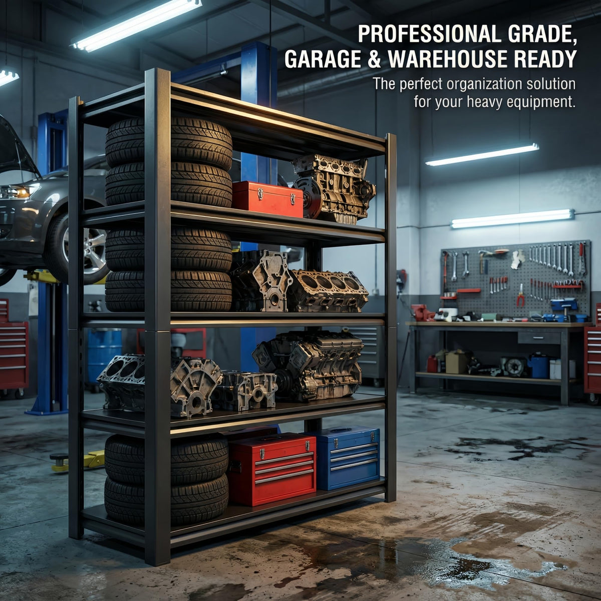 3500 LBS Heavy Duty Garage Shelving