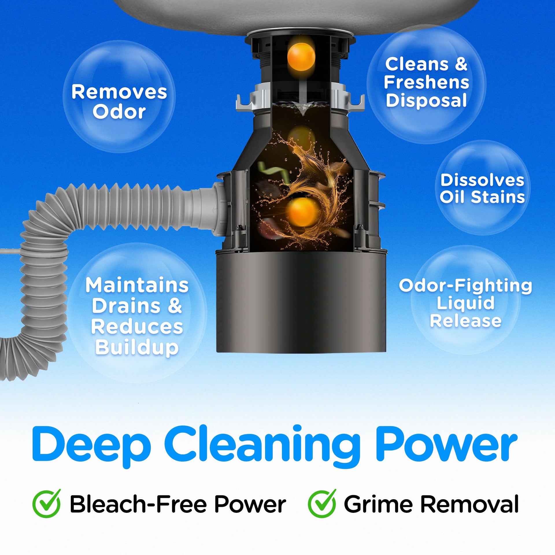 60 Count]] Plink Garbage Disposal Cleaner and Deodorizer VALUE PACK