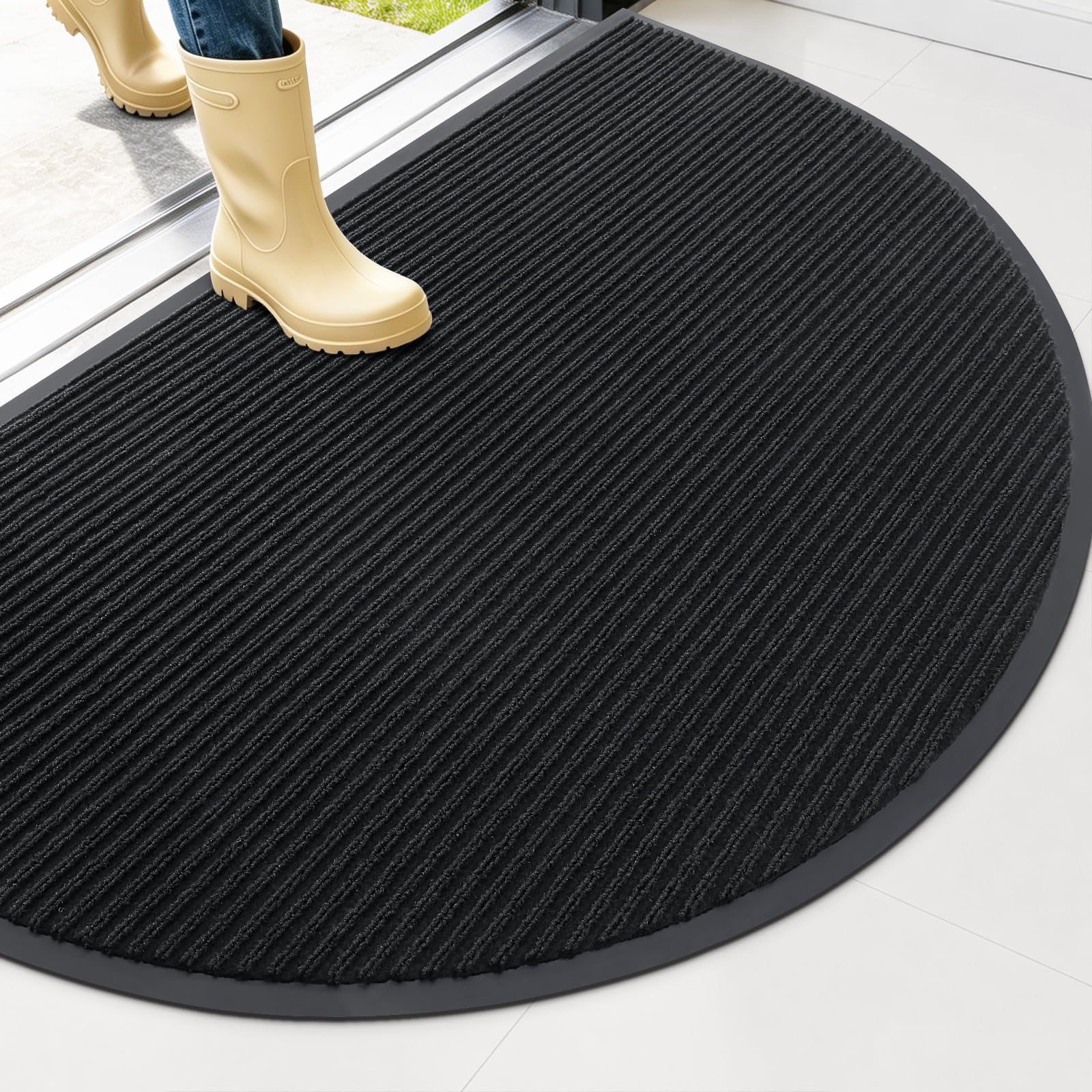 Half Circle Front Door Mat 47x30