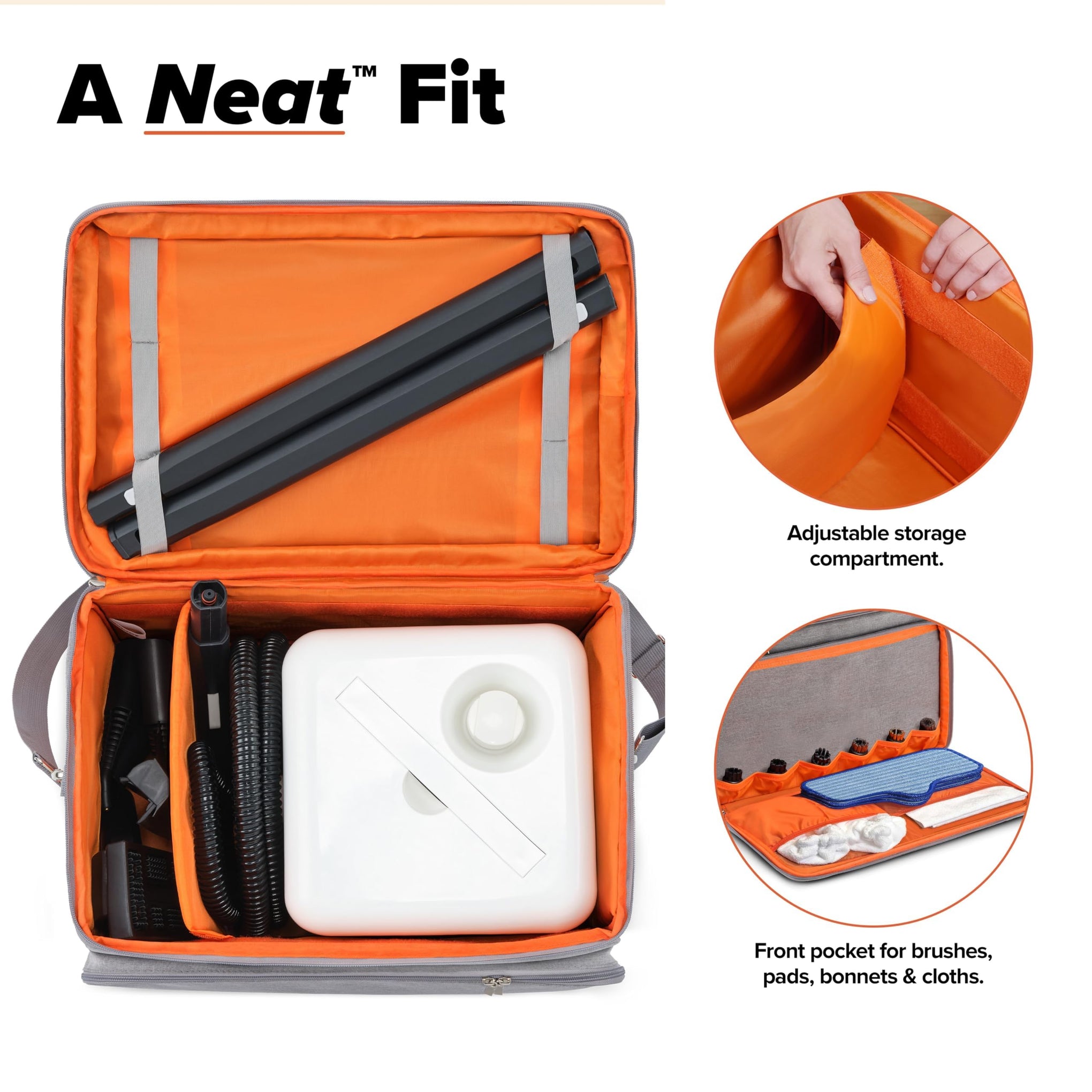 Neat Steam Cleaner for Home with Storage Bag