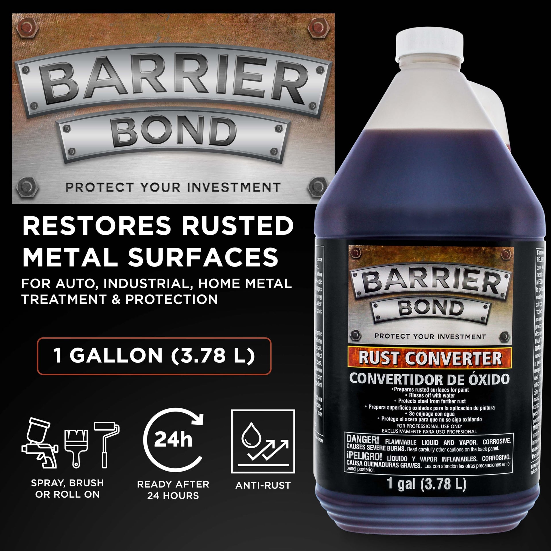 Barrier Bond Rust Converter (5.64 Fl Oz)