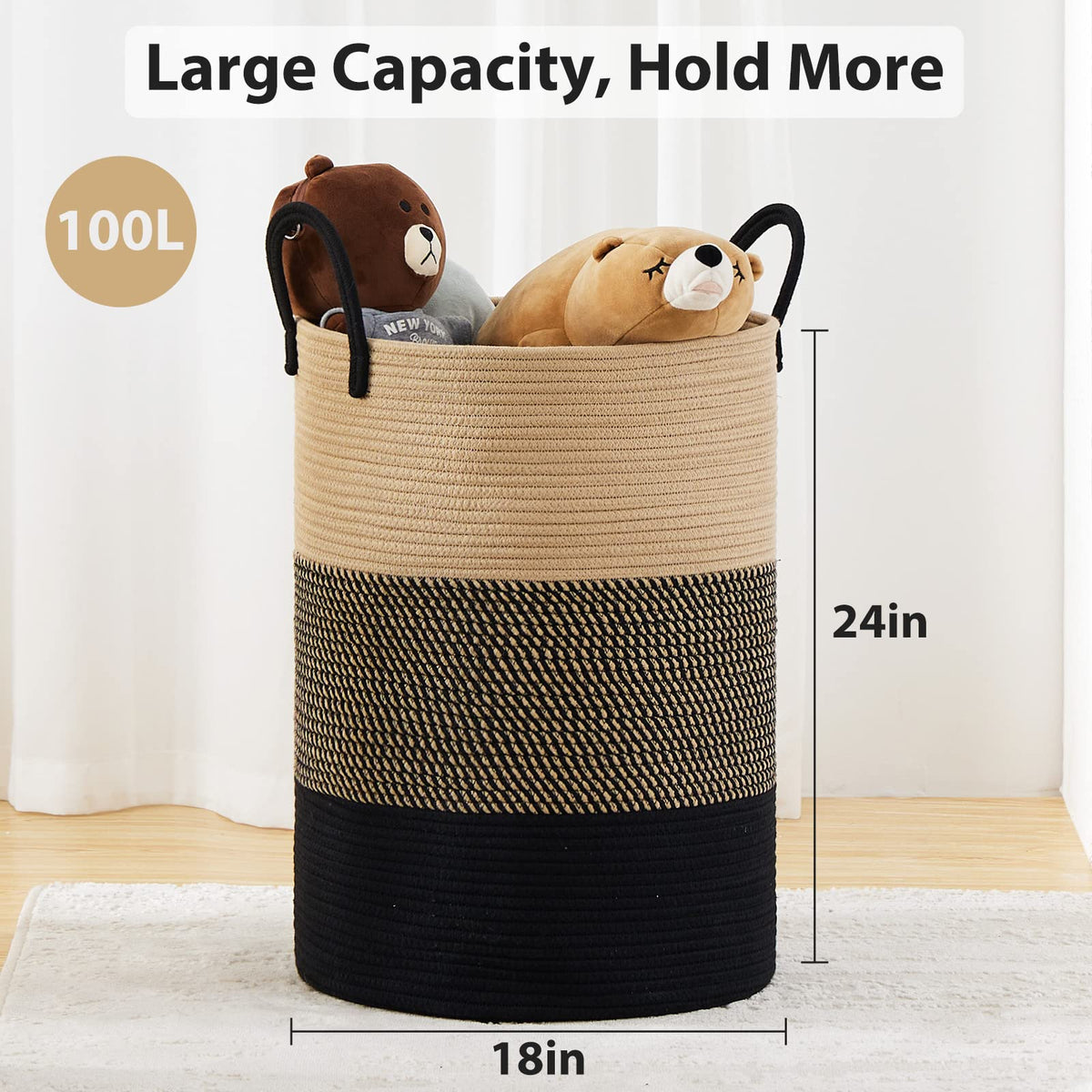 Woven Laundry Hamper