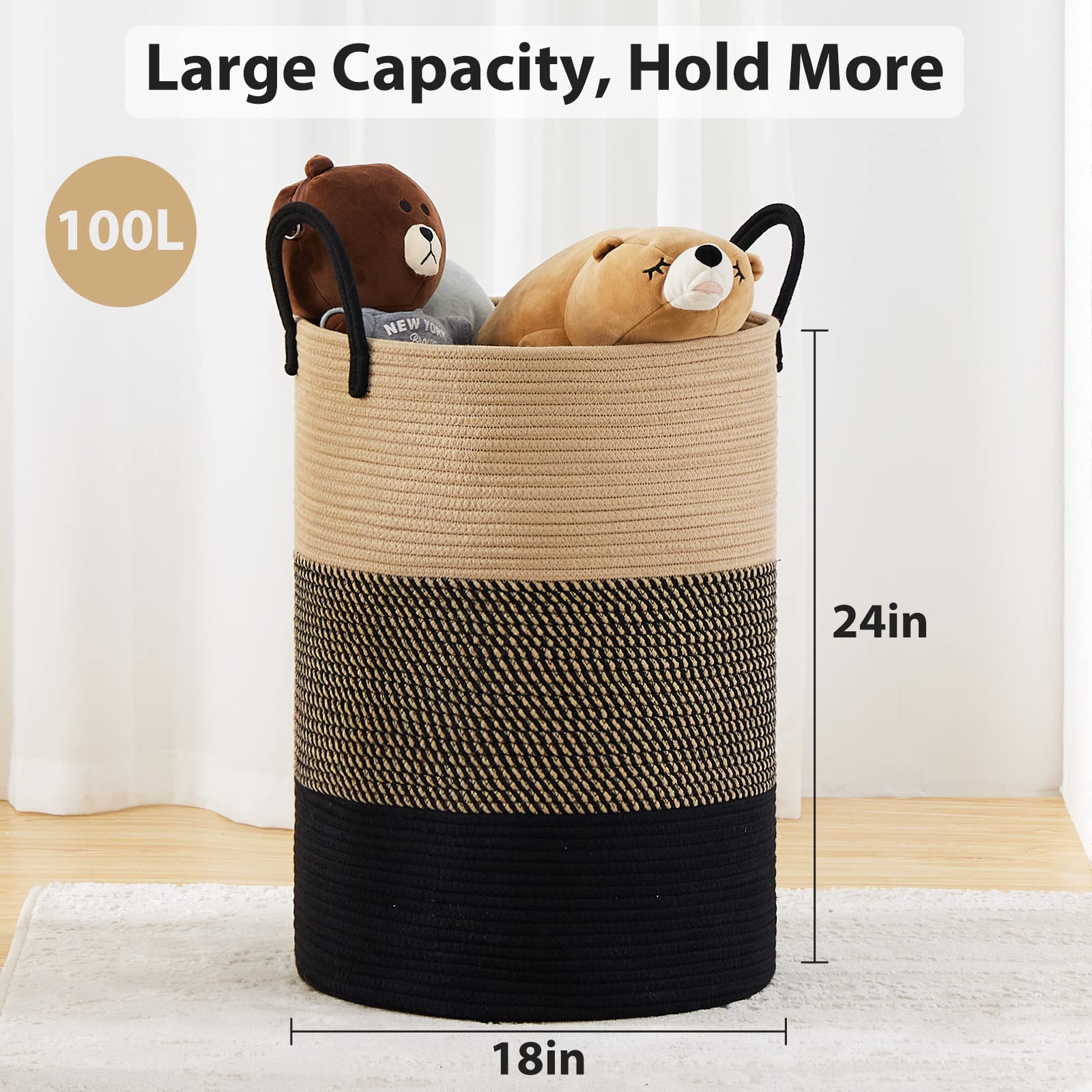 Woven Laundry Hamper