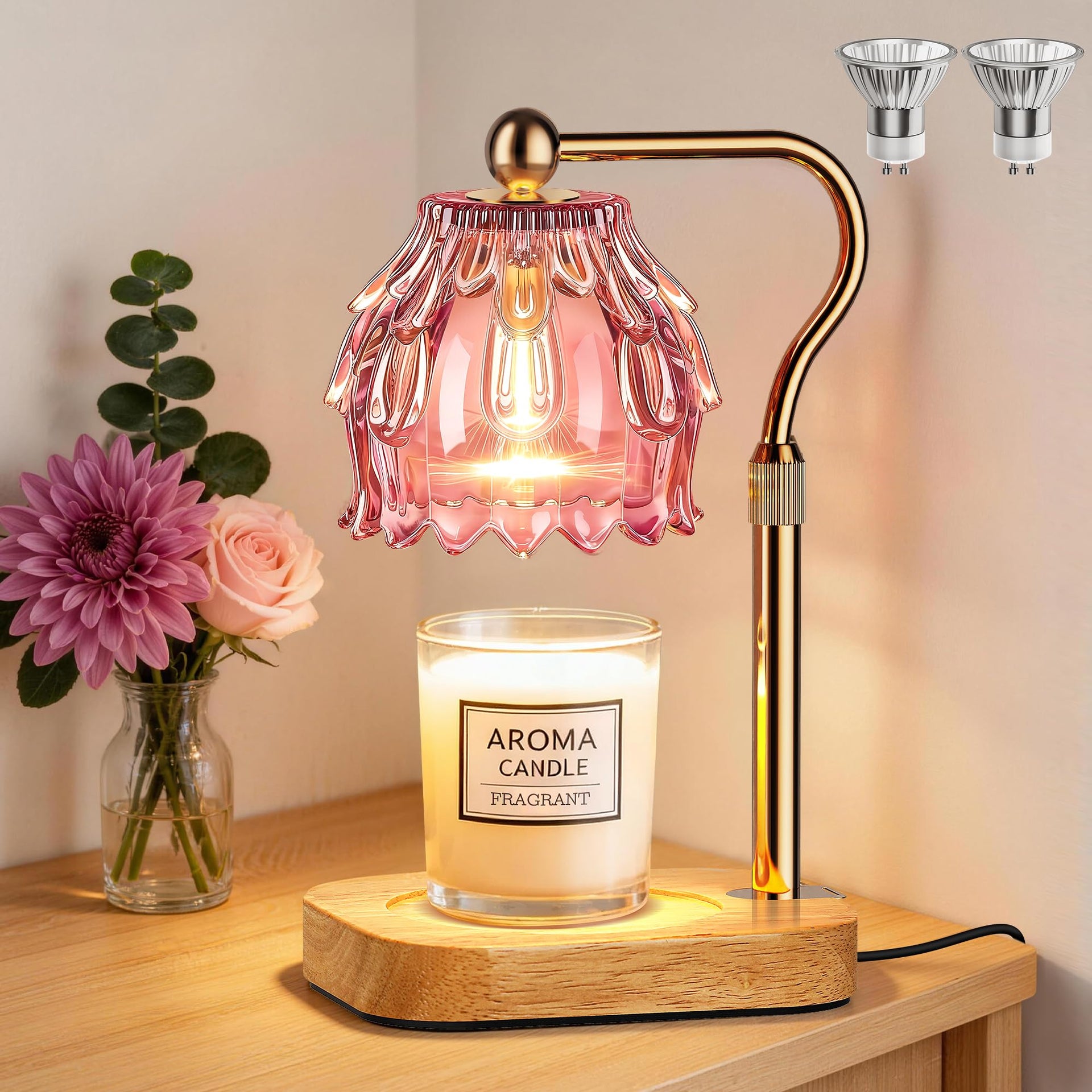 Candle Warmer Lamp with Timer Dimmer