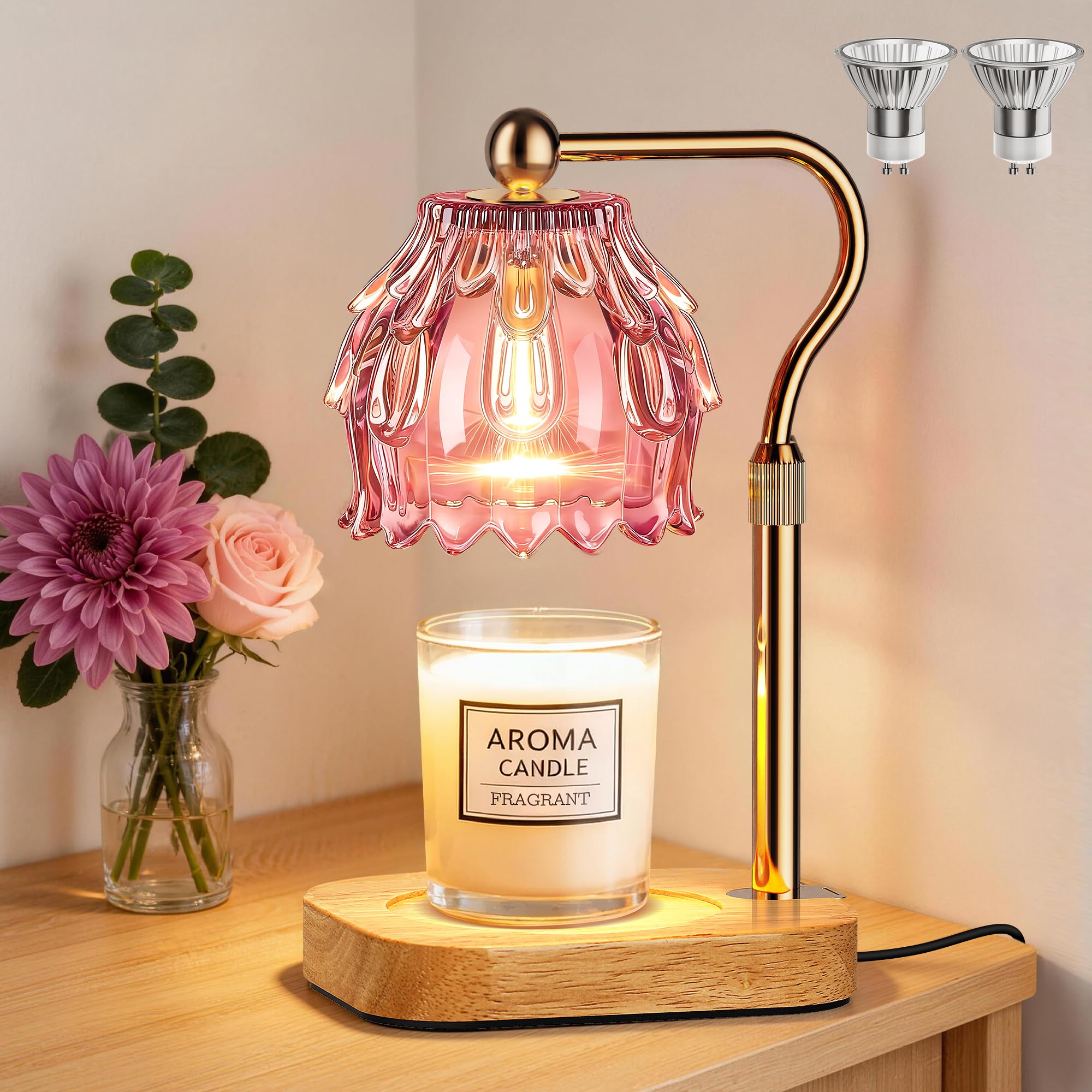 Candle Warmer Lamp with Timer Dimmer