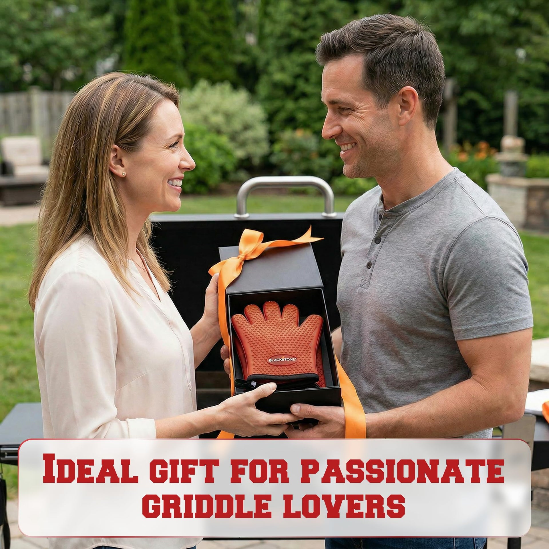 Silicone Griddle Grill Gloves Heat Resistant Oven Mitts