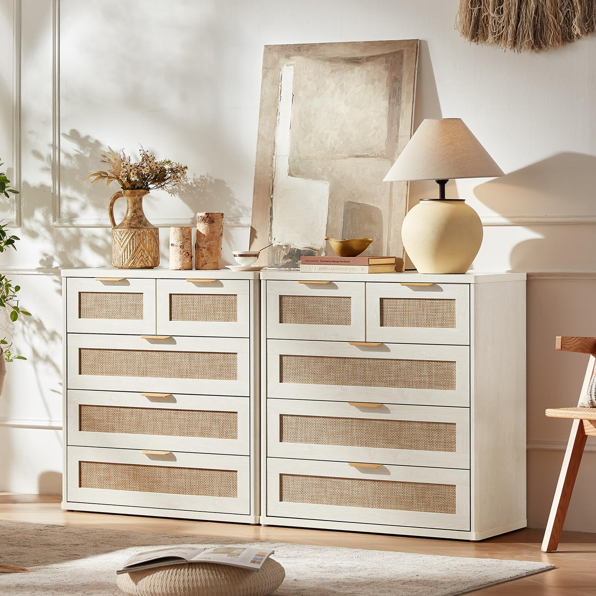 Rattan Dresser for Bedroom